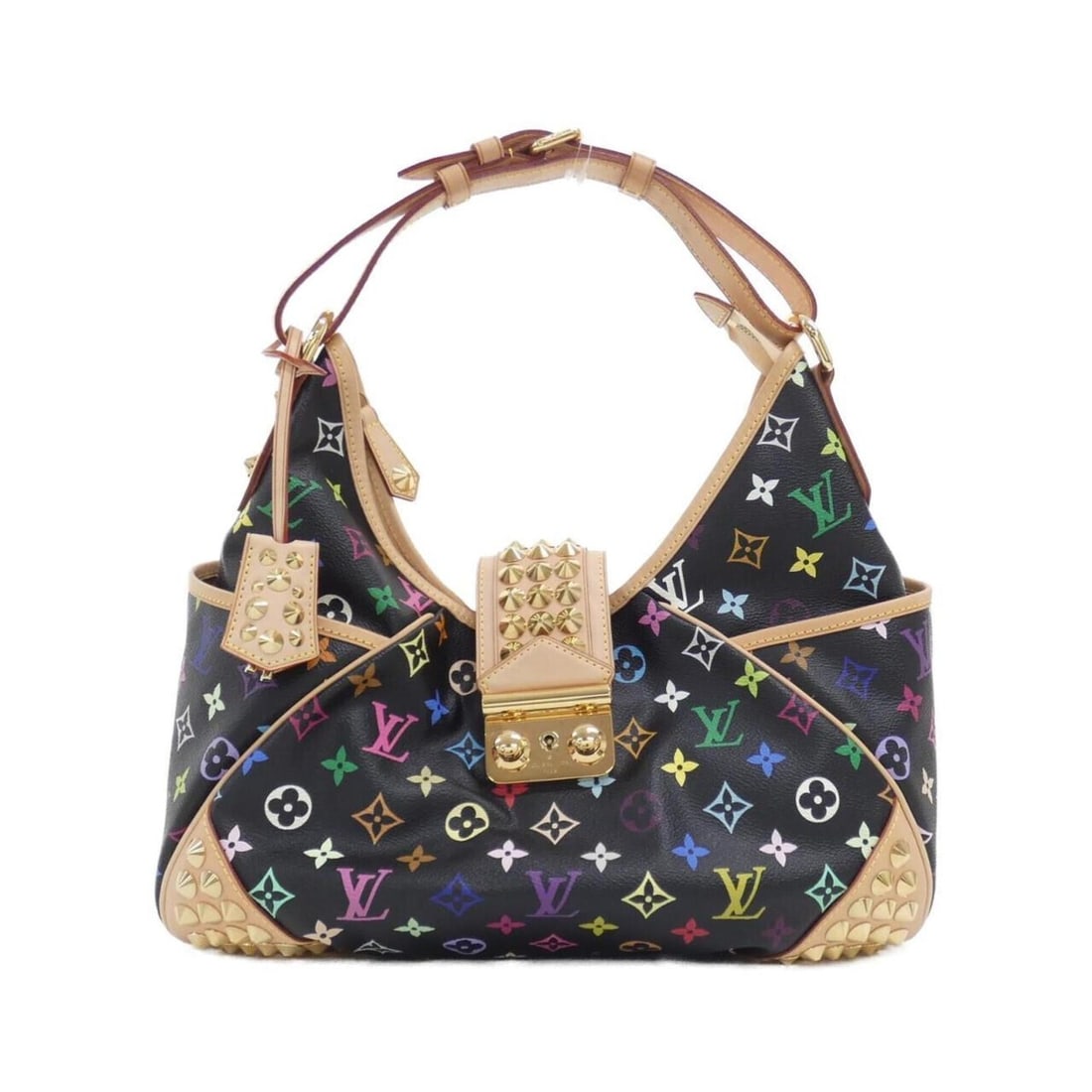 Louis Vuitton Multicolor Chrissy MM M40310 Shoulder Bag: --- Catalog ---Category: SizeSize (HxWxD): 23cm x 39cm x 13cm / 9.05'' x 15.35'' x 5.11''Category: DesignType: Shoulder bagColor: BlackGender: WomenMaterial: Coated canvas Hardware Color: GoldCategory