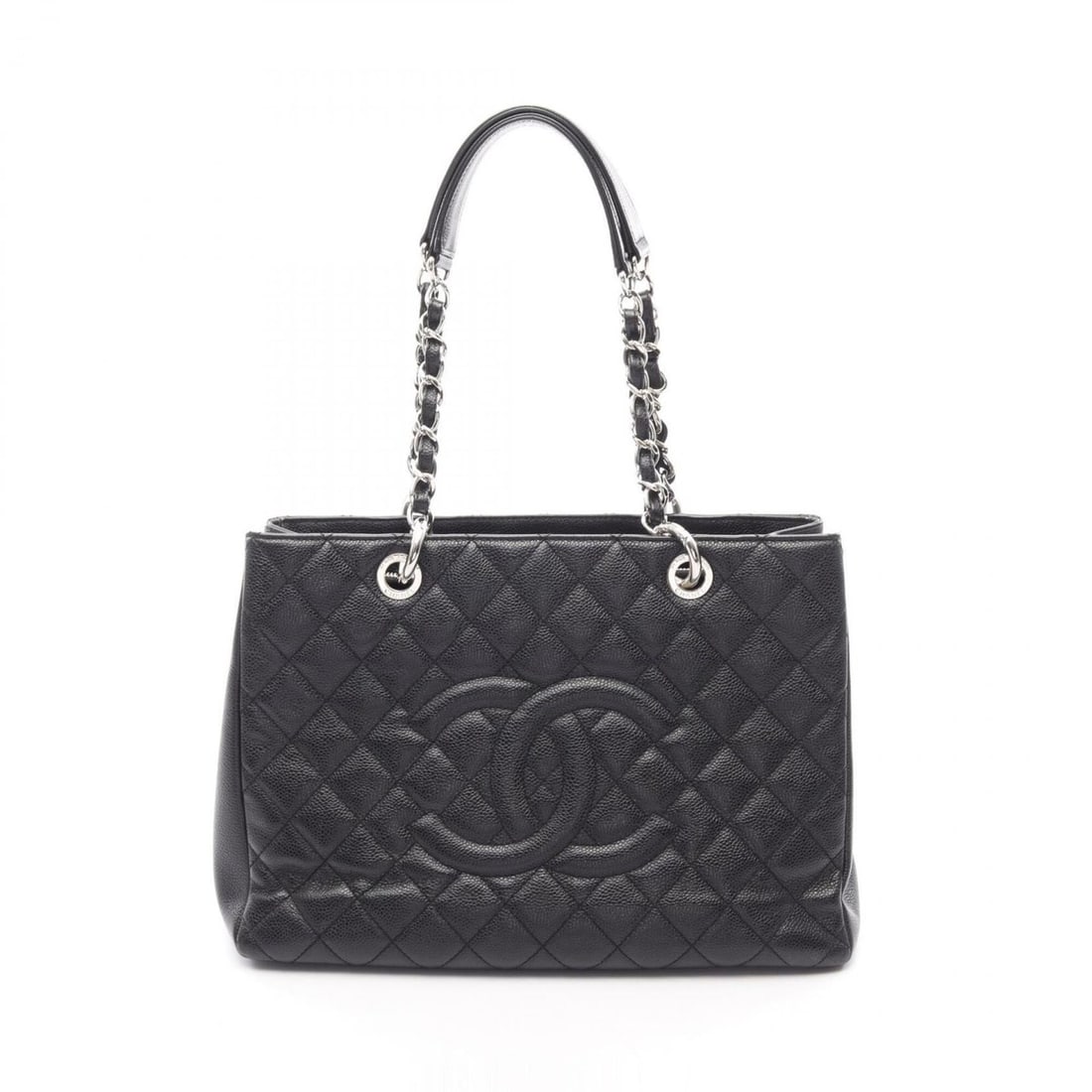 Chanel Matelassé Grand Shopping GST Tote Bag/Handbag, Caviar Leather (Grained Calfskin), Women's, (1 of 13)