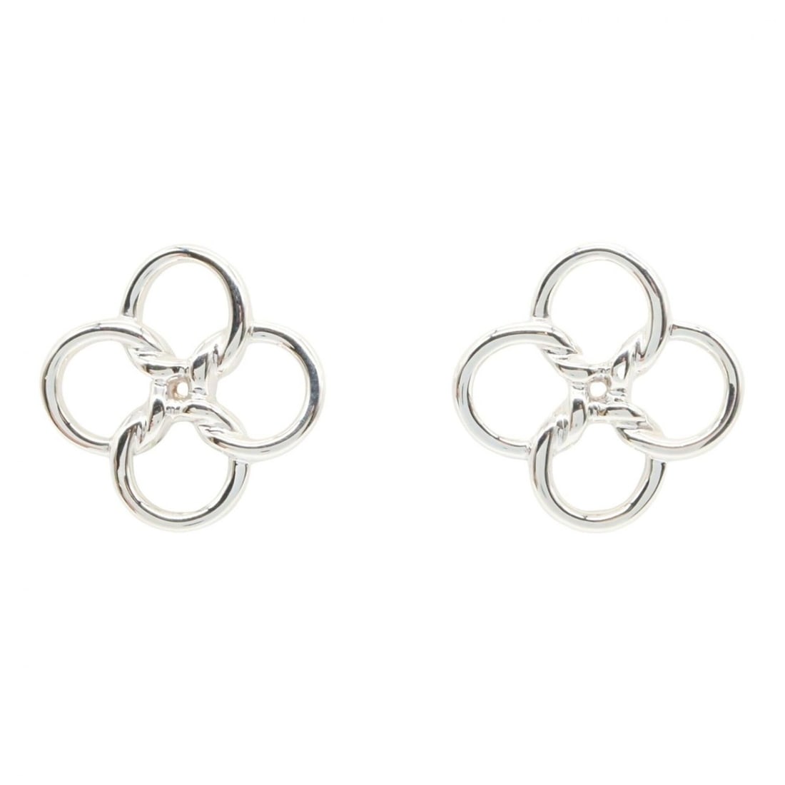 Tiffany & Co. Quadrofolio Earrings, Sterling Silver 925, Women's Tone: --- Catalog ---Category: SizeSize (HxWxD): 20.00mm x 20.00mm / 0.79'' x 0.79''Category: DesignType: Clip earringsColor: SilverGender: WomenMaterial: Silver 925Category: GeneralBrand: Tiffany--- Item L