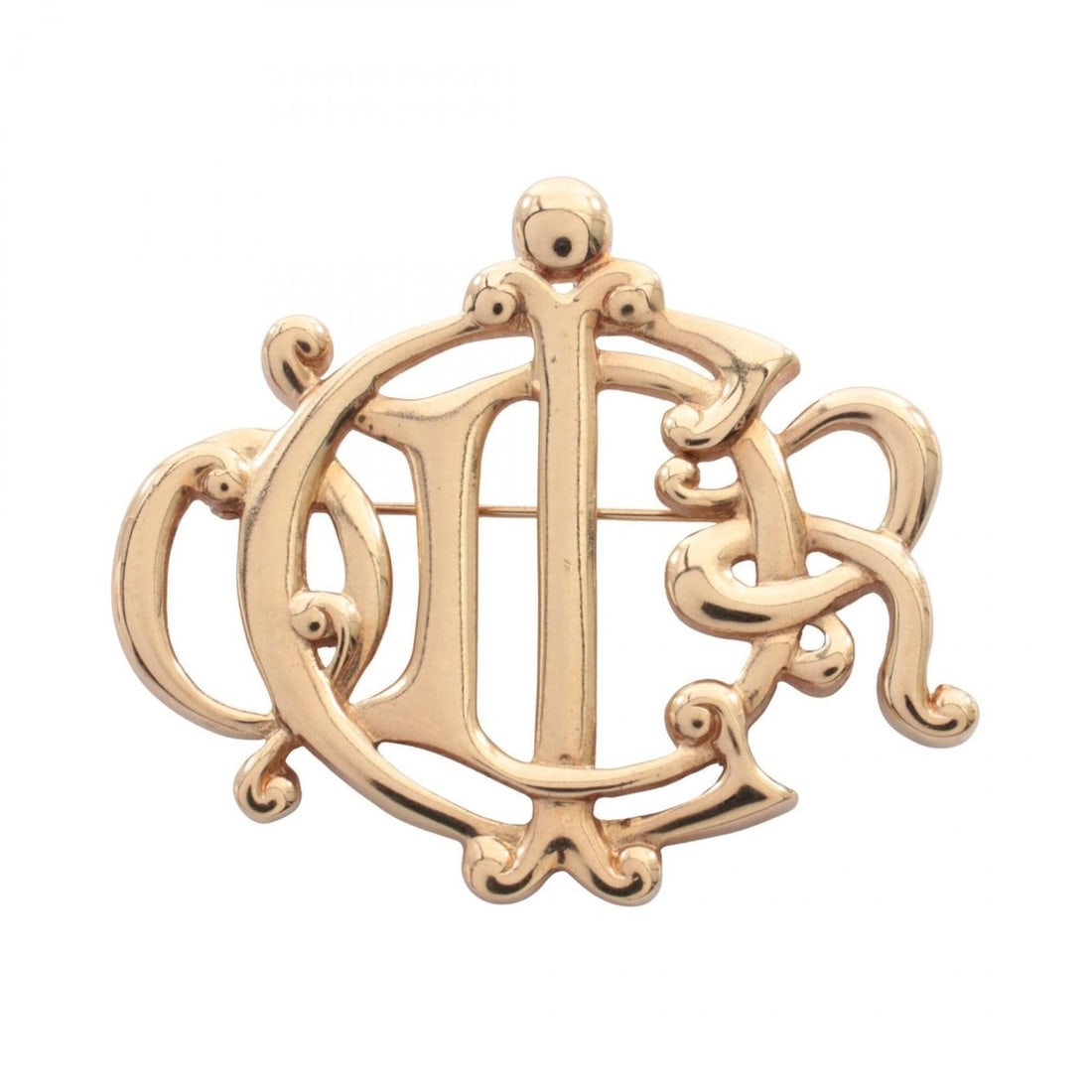 Christian Dior Dior Emblem Logo Brooch Accessory, Gold Plated (GP), Women's, Tone: --- Catalog ---Category: SizeSize (HxWxD): 5.5cm x 6.2cm / 2.16'' x 2.44''Category: DesignType: BroochColor: GoldGender: WomenMaterial: Gold platingCategory: GeneralBrand: Christian Dior--- Item List 