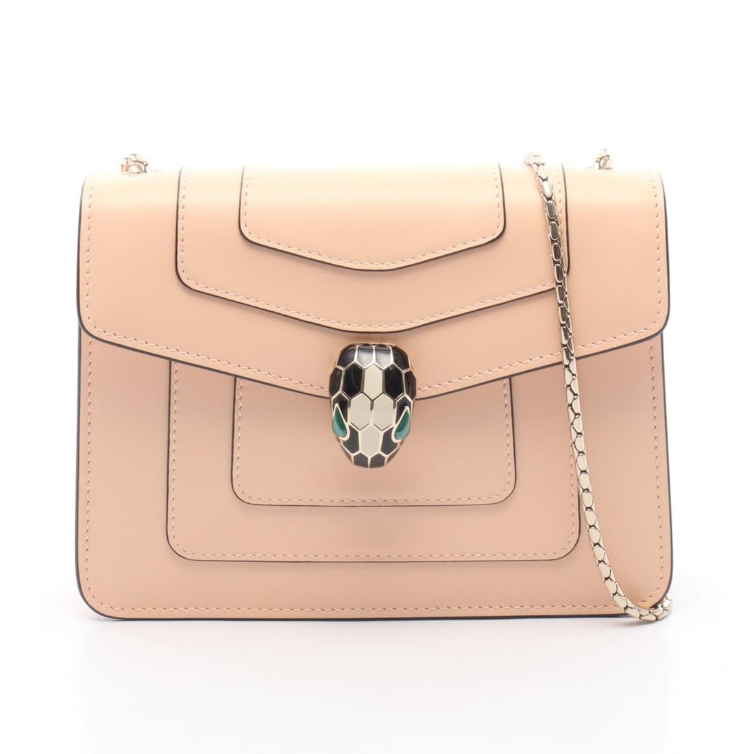 Bulgari BVLGARI Serpenti Forever Shoulder Bag Handbag Leather Women's Pink (1 of 9)