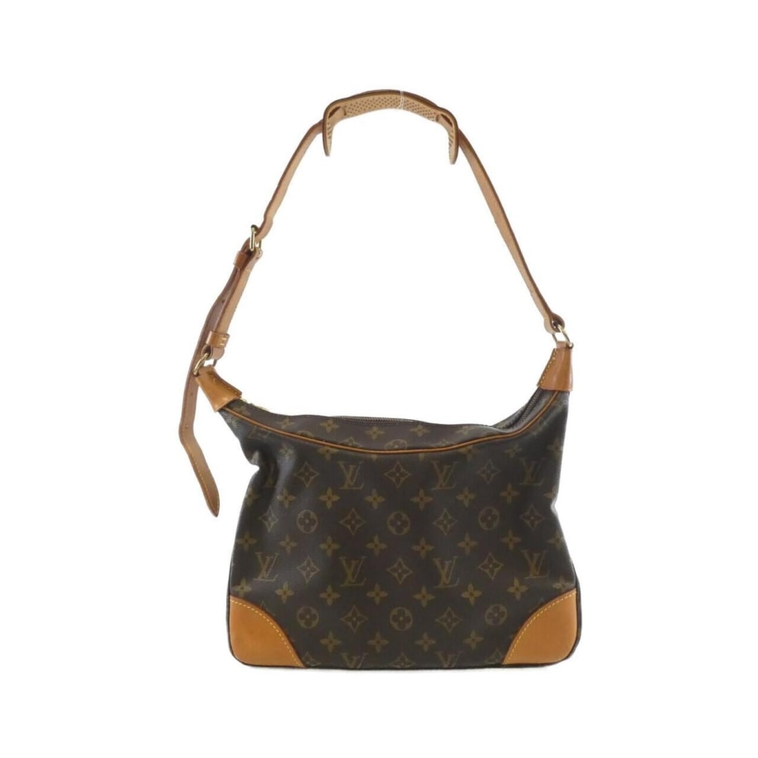 Louis Vuitton Monogram Boulogne 30cm M51265 Shoulder Bag: --- Catalog ---Category: SizeSize (HxWxD): 21cm x 30cm x 9cm / 8.26'' x 11.81'' x 3.54''Category: DesignType: Shoulder bagColor: MarronGender: WomenMaterial: Coated canvas Hardware Color: GoldCategory