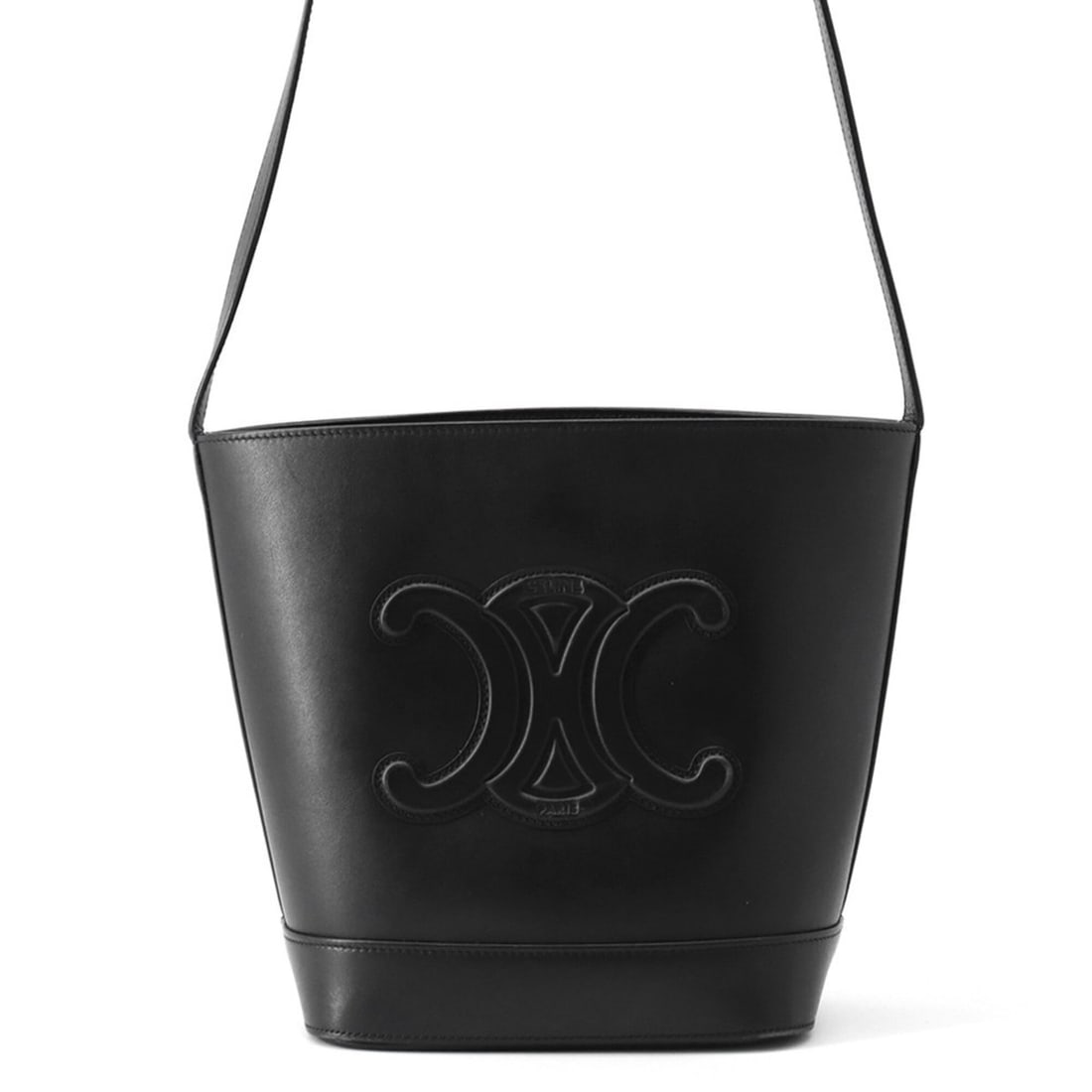Celine Shoulder Bag Cuir Triomphe Small 198243 CELINE Handbag Black: --- Catalog ---Category: SizeWeight: 420g / 14.81oz.Size (HxWxD): 21.5cm x 27.5cm x 12.5cm / 8.46'' x 10.82'' x 4.92''Strap Length: 99cm - 113cm / 38.97'' - 44.48''Category: DesignType: Handbag,