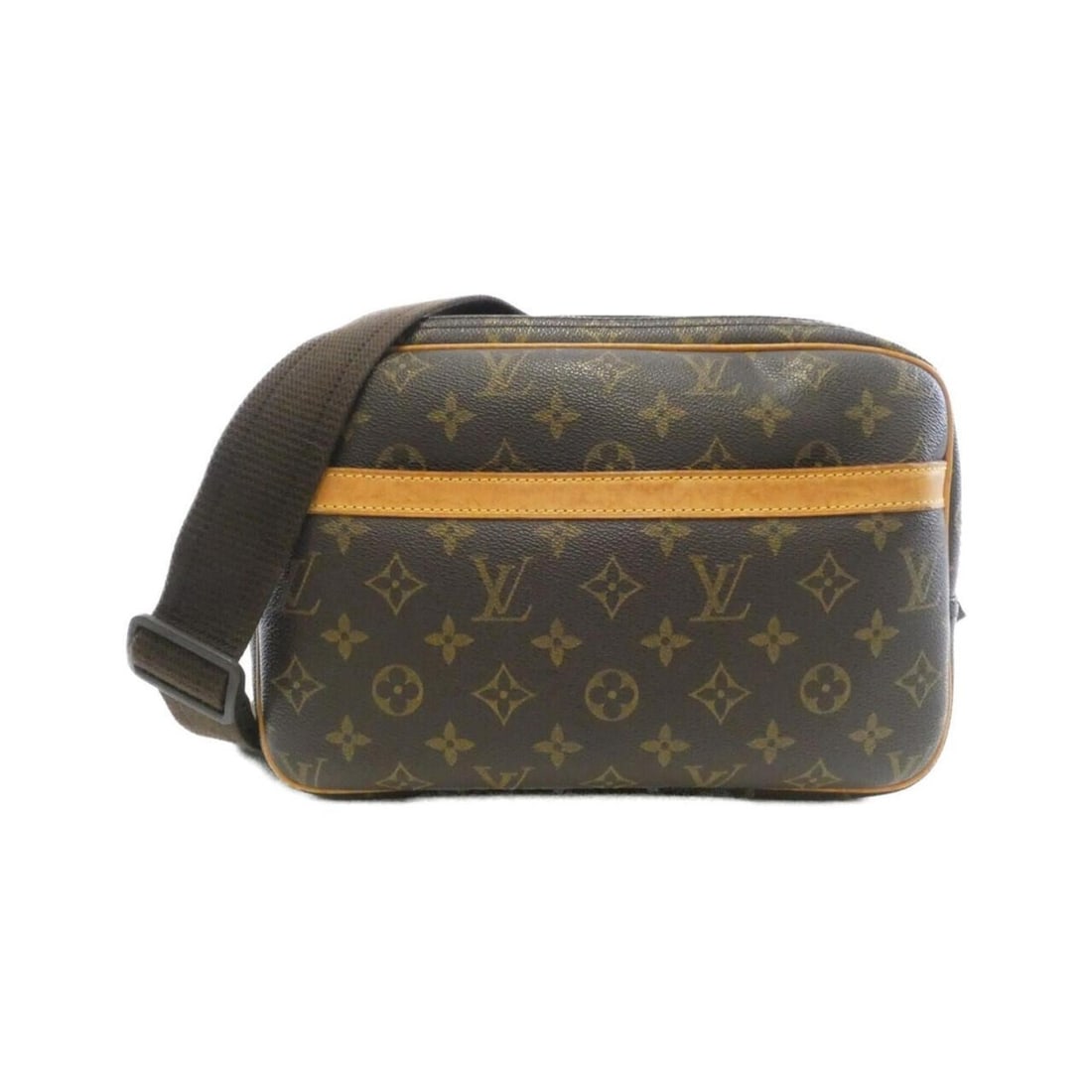 Louis Vuitton Monogram Reporter 28cm M45254 Shoulder Bag: --- Catalog ---Category: SizeSize (HxWxD): 21cm x 28cm x 12cm / 8.26'' x 11.02'' x 4.72''Category: DesignType: Shoulder bagColor: Marron, MonogramGender: WomenMaterial: Coated canvas Category: