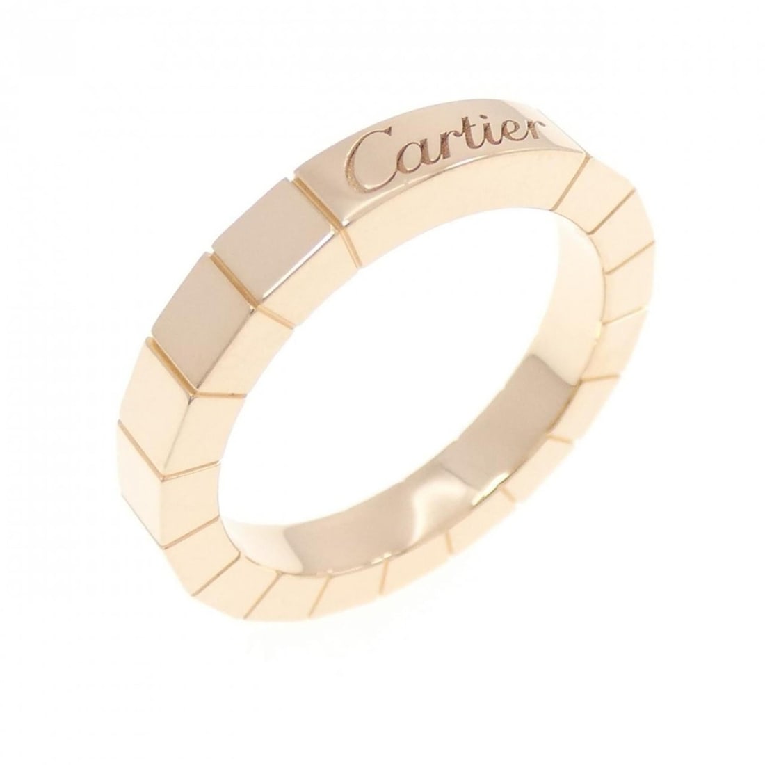 Cartier Lanieres Ring: --- Catalog ---Category: SizeJP Size: 8US Size: 4.5Category: DesignColor: Pink goldGender: WomenMaterial: Pink gold (18K)Category: GeneralBrand: Cartier--- Item List ---Section: ConditionRanking: Rank