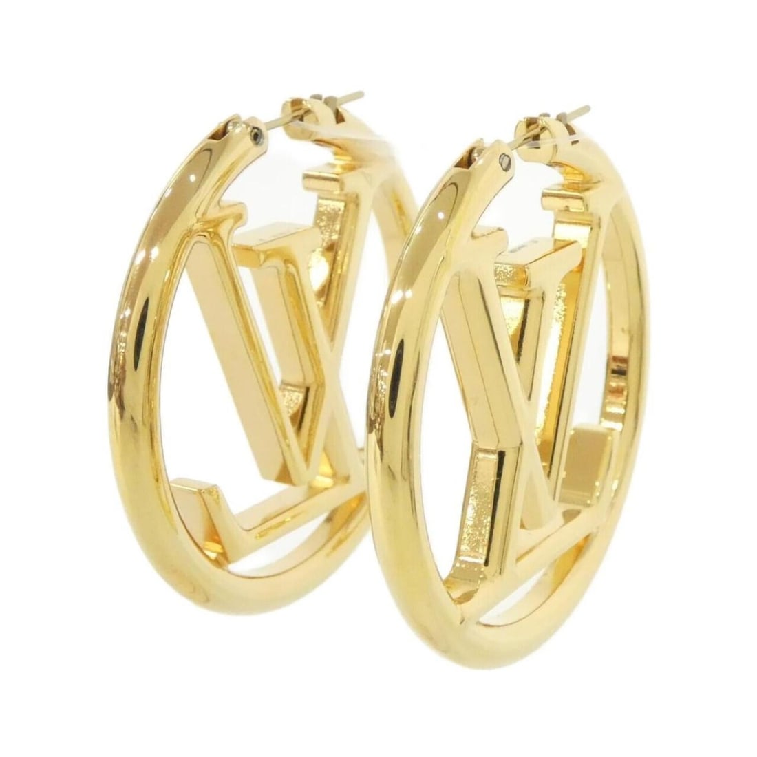Louis Vuitton Hoop Earrings Louise M64288: --- Catalog ---Category: SizeStone Size (HxW): 49.00mm x 5.00mm / 1.93'' x 0.20''Category: DesignColor: GoldGender: Women,MenCategory: GeneralMPN: M64288Brand: Louis Vuitton--- Item List ---Section: C