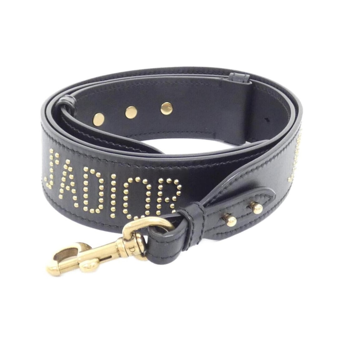 Christian Dior strap: --- Catalog ---Category: SizeHandle/Strap Length: 116cm / 45.66''Category: DesignType: StrapColor: BlackGender: Men,WomenMaterial: LeatherCategory: GeneralBrand: Christian Dior--- Item List ---Section