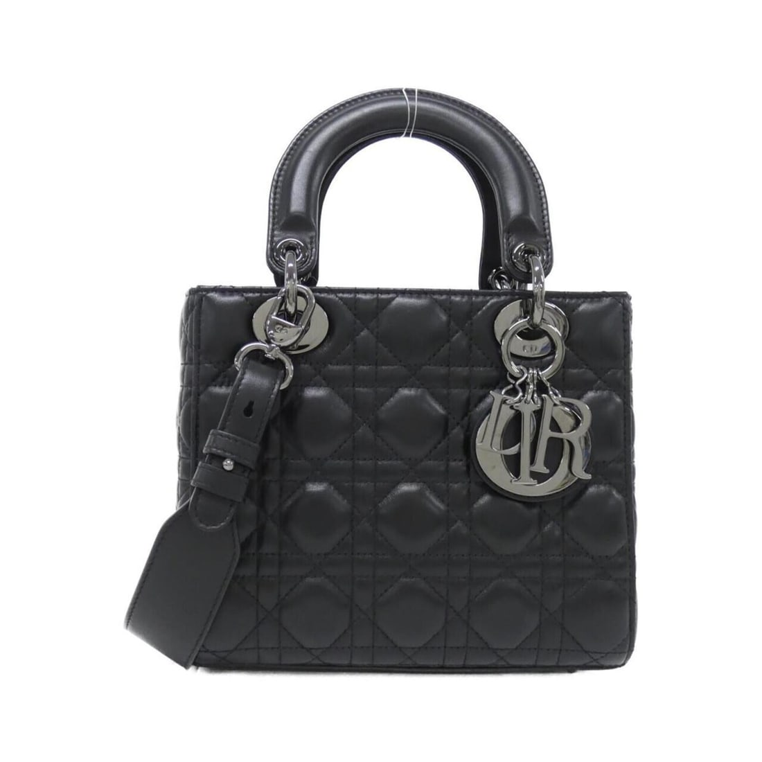 Christian Dior MY ABCDIOR Lady Small M0538BCAL Handbag: --- Catalog ---Category: SizeSize (HxWxD): 17cm x 20cm x 8cm / 6.69'' x 7.87'' x 3.14''Category: DesignType: HandbagColor: BlackGender: WomenMaterial: Leather Leather/Fur Type: Lamb leatherCategory: G