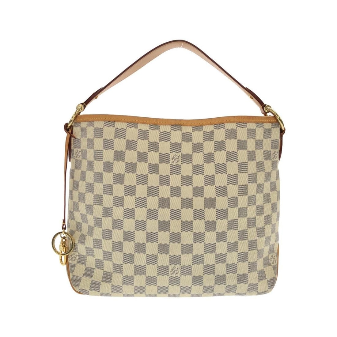 Louis Vuitton Damier Azur Delightful PM N41606 Shoulder Bag: --- Catalog ---Category: SizeSize (HxWxD): 27cm x 33cm x 11cm / 10.62'' x 12.99'' x 4.33''Category: DesignType: Shoulder bagColor: Azur, Rose ballerineGender: Women,MenMaterial: Coated canvas Hardware