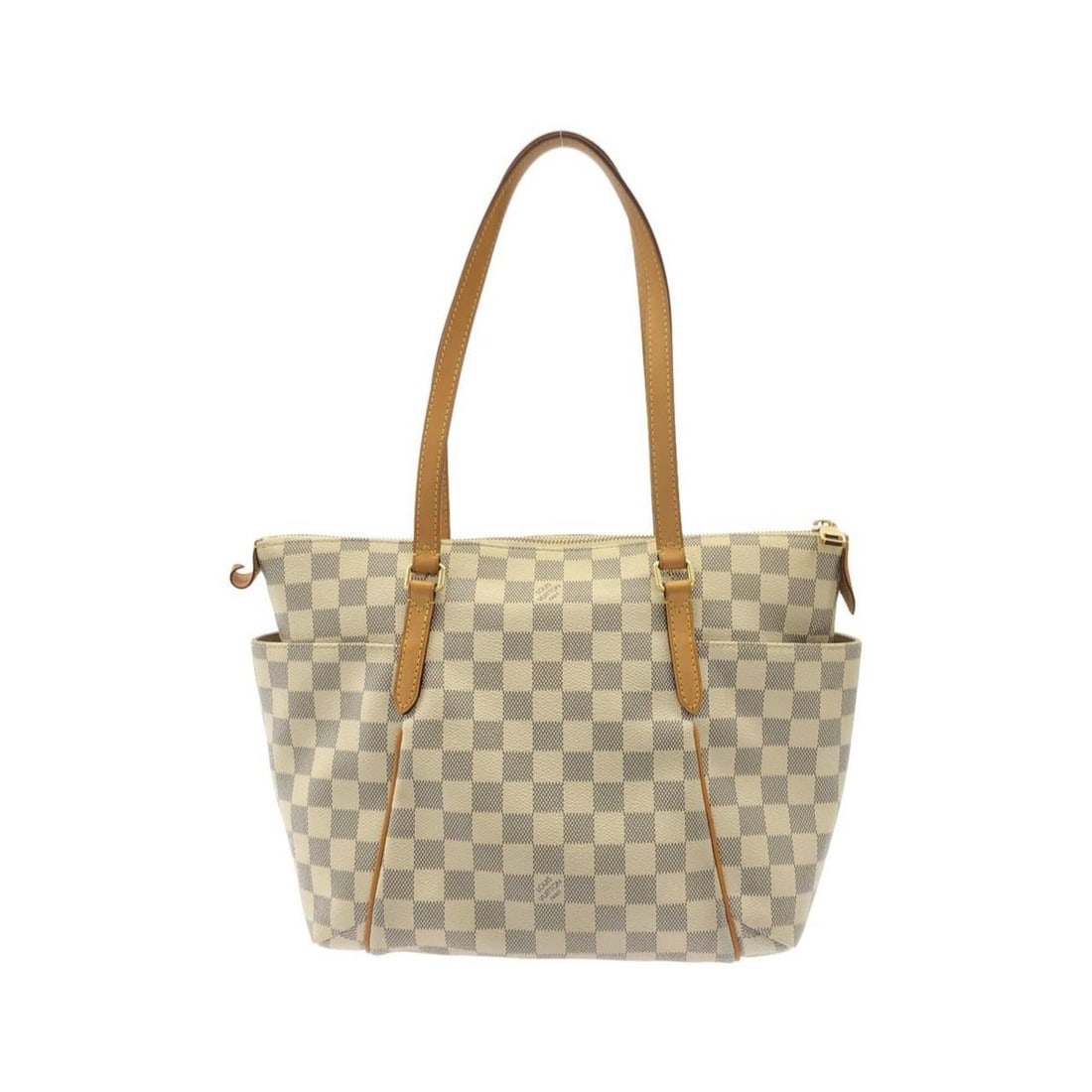 Louis Vuitton Damier Azur Totally PM N41280 Handbag: --- Catalog ---Category: SizeSize (HxWxD): 25cm x 34cm x 12cm / 9.84'' x 13.38'' x 4.72''Category: DesignType: HandbagColor: AzurGender: Men,WomenMaterial: Coated canvas Hardware Color: GoldCategory: 