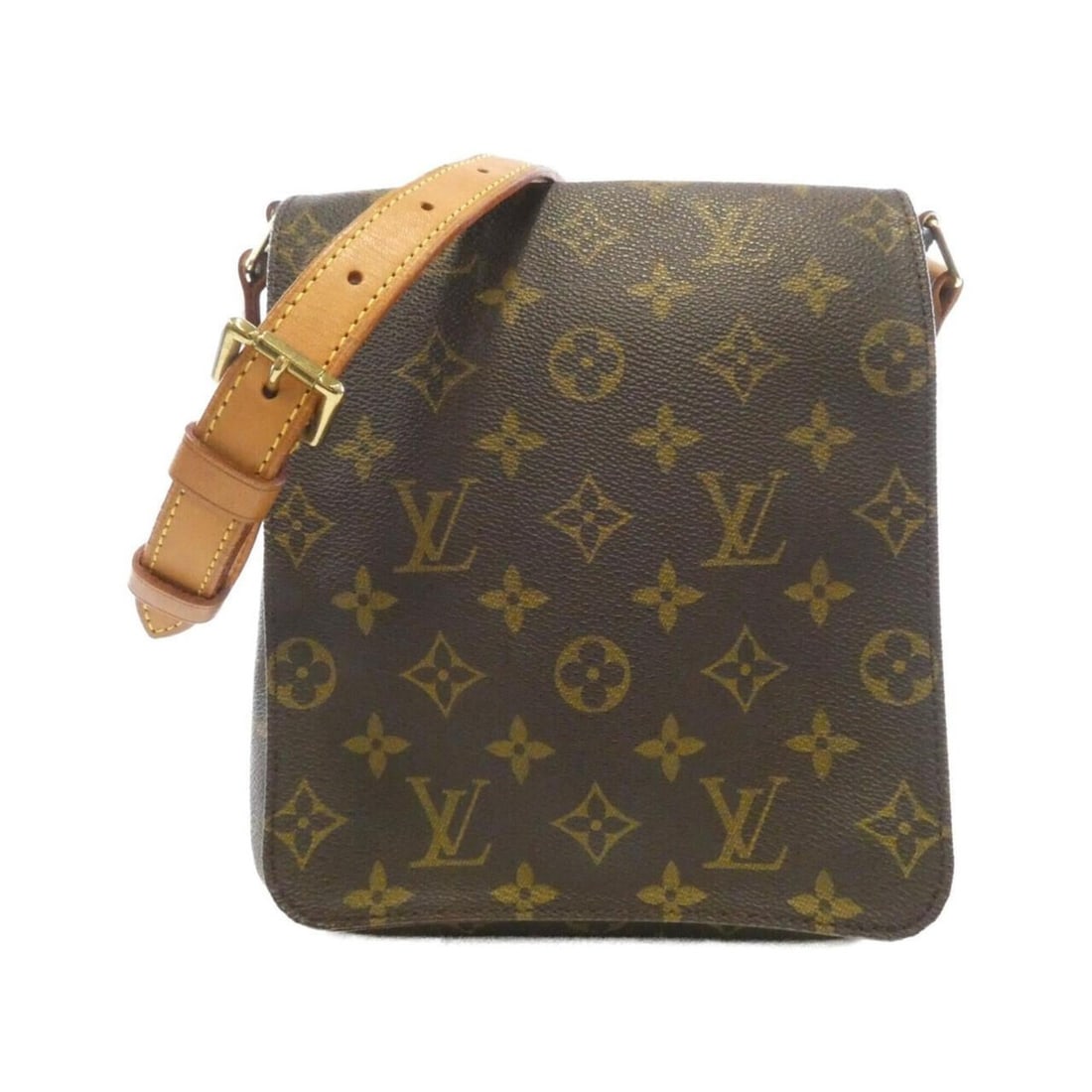 Louis Vuitton Monogram Musette Salsa M51258 Shoulder Bag: --- Catalog ---Category: SizeSize (HxWxD): 23cm x 22cm x 7cm / 9.05'' x 8.66'' x 2.75''Category: DesignType: Shoulder bagColor: MarronGender: WomenMaterial: Coated canvas Hardware Color: GoldCategory: