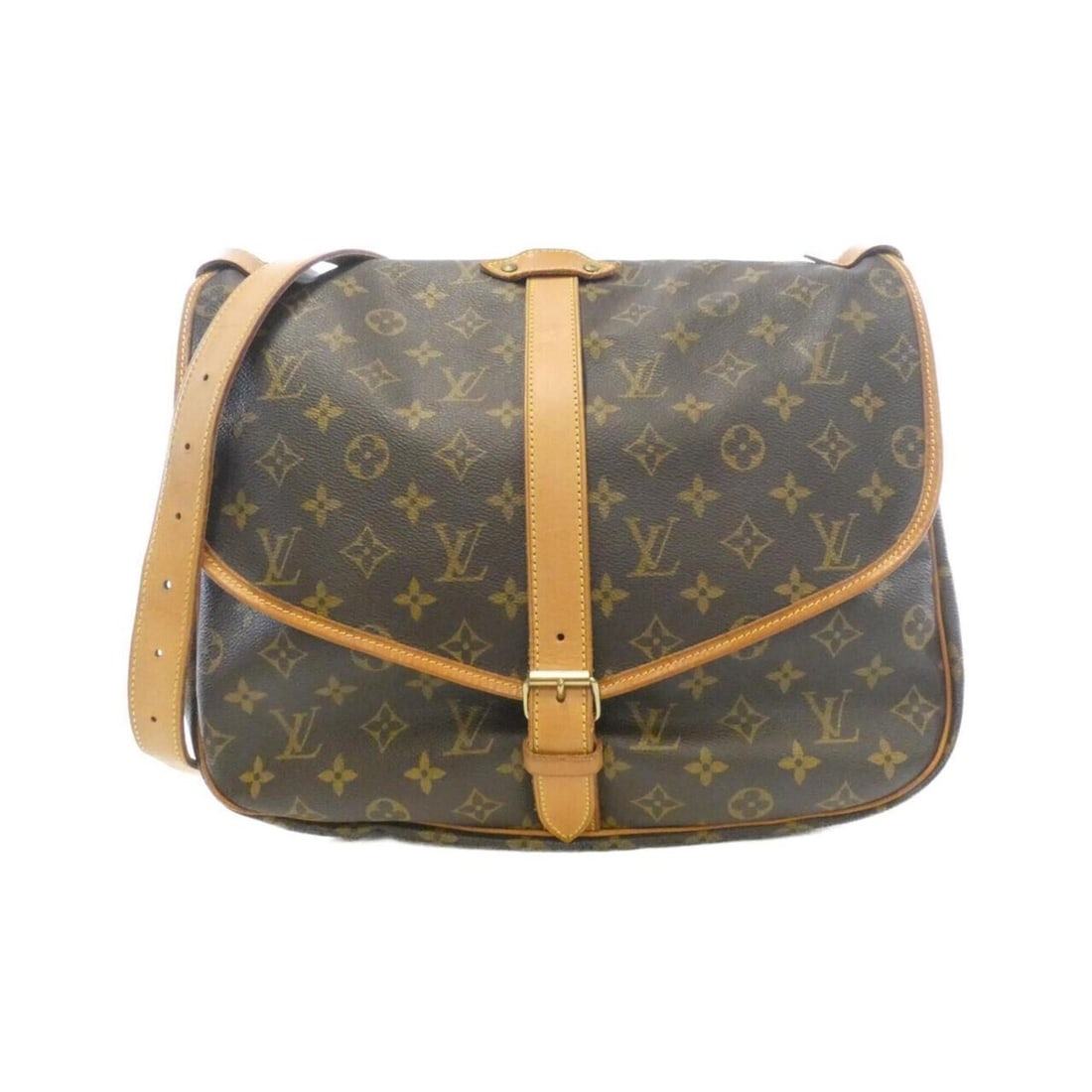 Louis Vuitton Monogram Saumur 35cm M42254 Shoulder Bag: --- Catalog ---Category: SizeSize (HxWxD): 26cm x 35cm x 23cm / 10.23'' x 13.77'' x 9.05''Category: DesignType: Shoulder bagColor: MarronGender: WomenMaterial: Coated canvas Hardware Color: GoldCatego