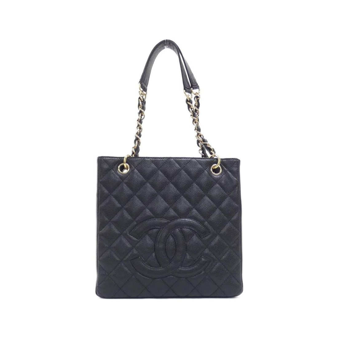 Chanel 20994 Shoulder Bag: --- Catalog ---Category: SizeSize (HxWxD): 23cm x 25cm x 9cm / 9.05'' x 9.84'' x 3.54''Category: DesignType: Shoulder bagColor: BlackGender: WomenMaterial: Grained Calfskin Hardware Color: