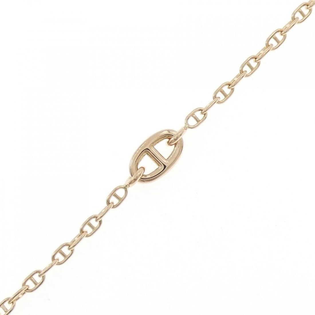 Hermes 750PG Bracelet: --- Catalog ---Category: SizeLength: 17cm / 6.69''Category: DesignType: Charm braceletColor: Pink goldGender: WomenMaterial: Pink gold (18K)Category: GeneralBrand: Hermes--- Item List ---Section: