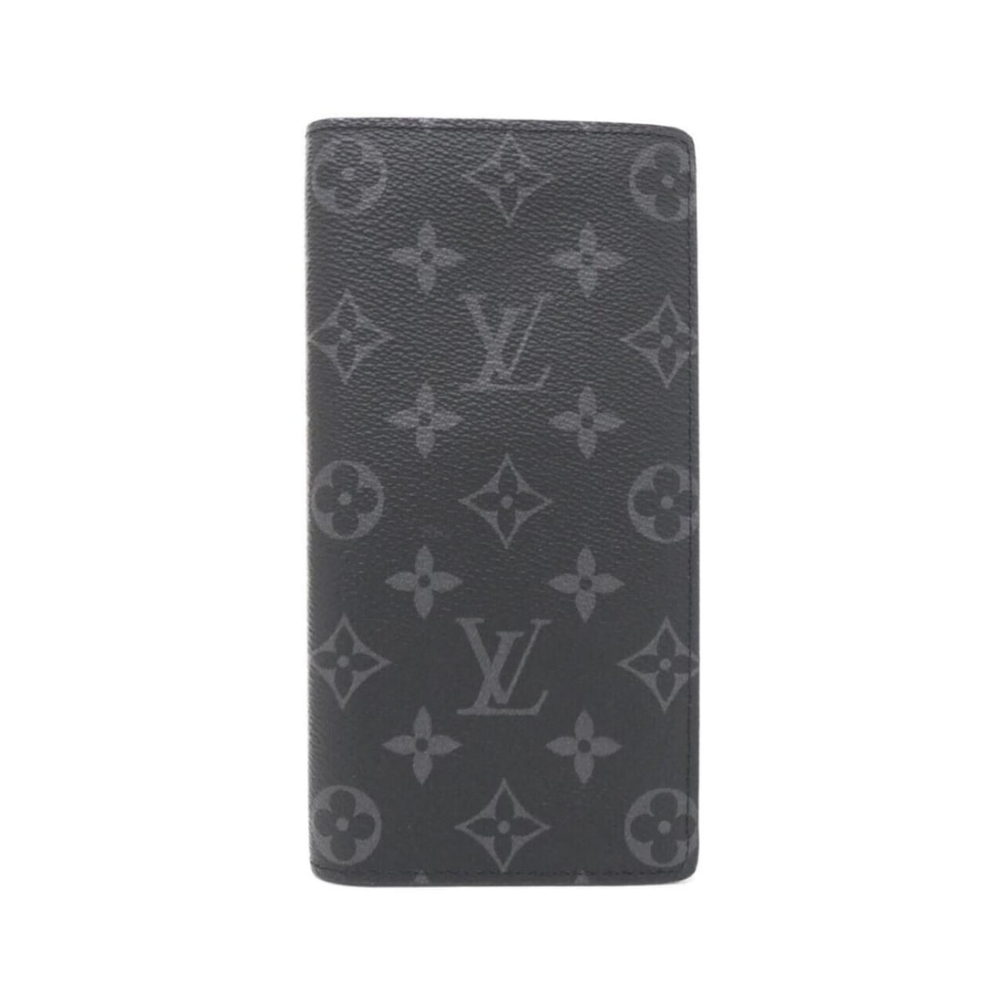 Louis Vuitton Monogram Eclipse Portefeuille Brazza M61697 Wallet: --- Catalog ---Category: SizeSize (HxWxD): 19cm x 10cm x 2cm / 7.48'' x 3.93'' x 0.78''Category: DesignColor: Black, Monogram EclipseGender: MenMaterial: Coated canvas Category: GeneralMPN: