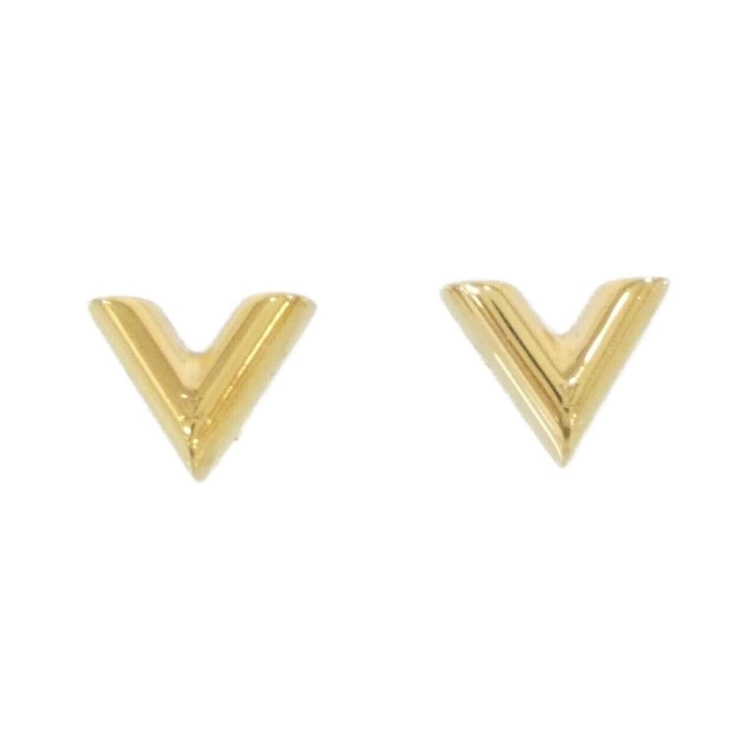 Louis Vuitton Essential V Earrings M68153: --- Catalog ---Category: SizeSize (HxWxD): 0.80mm x 1.00mm / 0.03'' x 0.04''Category: DesignType: Stud earringsColor: GoldGender: Women,MenCategory: GeneralBrand: Louis Vuitton--- Item List
