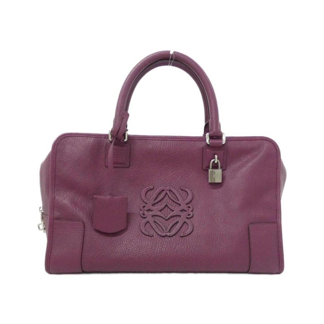 Loewe Amazona 36cm 339 95 A22 Handbag: --- Catalog ---Category: SizeSize (HxWxD): 22cm x 36cm x 14cm / 8.66'' x 14.17'' x 5.51''Category: DesignType: HandbagColor: PurpleGender: WomenMaterial: Leather Leather/Fur Type: GoatskinCategory: