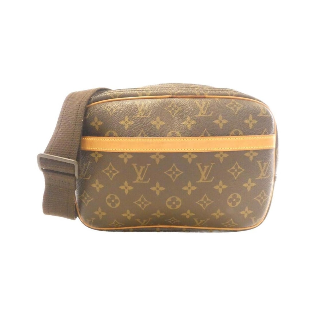 Louis Vuitton Monogram Reporter 28cm M45254 Shoulder Bag: --- Catalog ---Category: SizeSize (HxWxD): 21cm x 28cm x 12cm / 8.26'' x 11.02'' x 4.72''Category: DesignType: Shoulder bagColor: BrownGender: WomenMaterial: Coated canvas Category: GeneralMPN: M45254