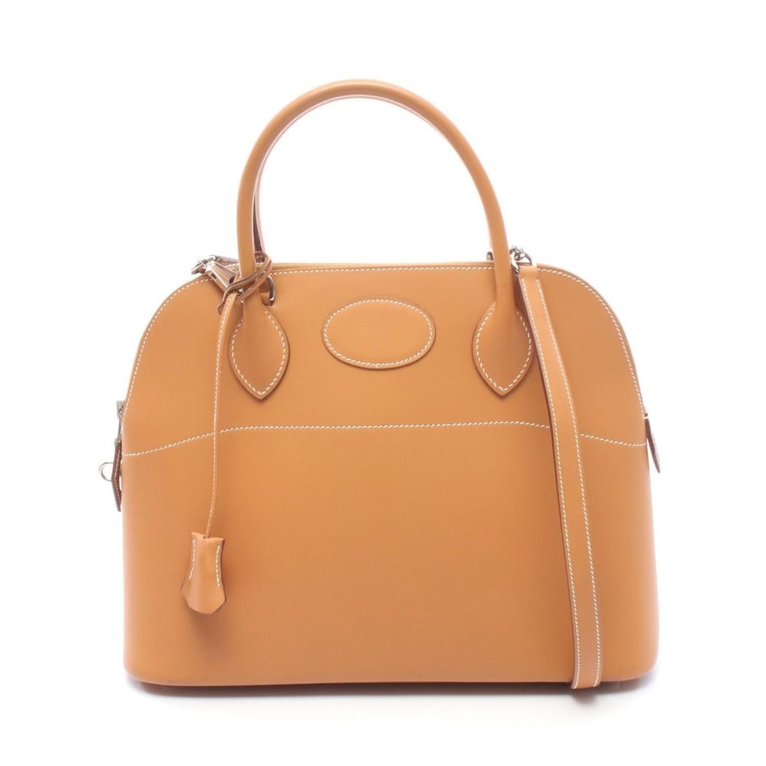 Hermes Bolide 31 Handbag, Leather, Veau Chamonix, Brown Tone: --- Catalog ---Category: SizeSize (HxWxD): 24cm x 31cm x 12cm / 9.44'' x 12.2'' x 4.72''Category: DesignType: HandbagColor: BrownGender: WomenCategory: GeneralBrand: Hermes--- Item List ---Section:
