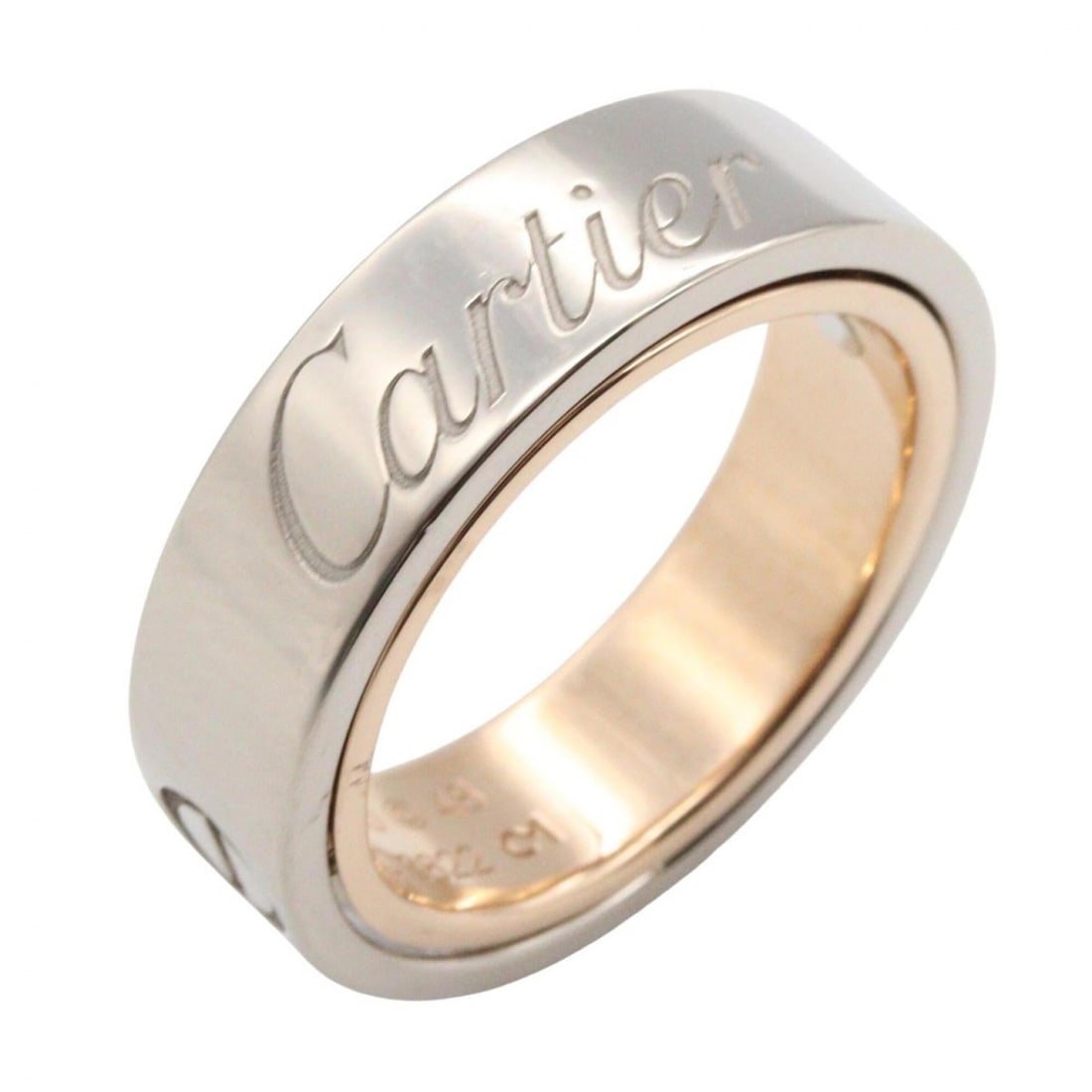 Cartier Astro Love Ring - Ring/Finger Jewelry 18KWG (White Gold) / 18KPG (Pink Women's Silver/Gold: --- Catalog ---Category: SizeJP Size: 7.5US Size: 4Category: DesignType: Band ringColor: Gold, SilverGender: WomenMaterial: Pink gold (18K), White gold (18K)Category: GeneralBrand: Cartier--- Item Lis