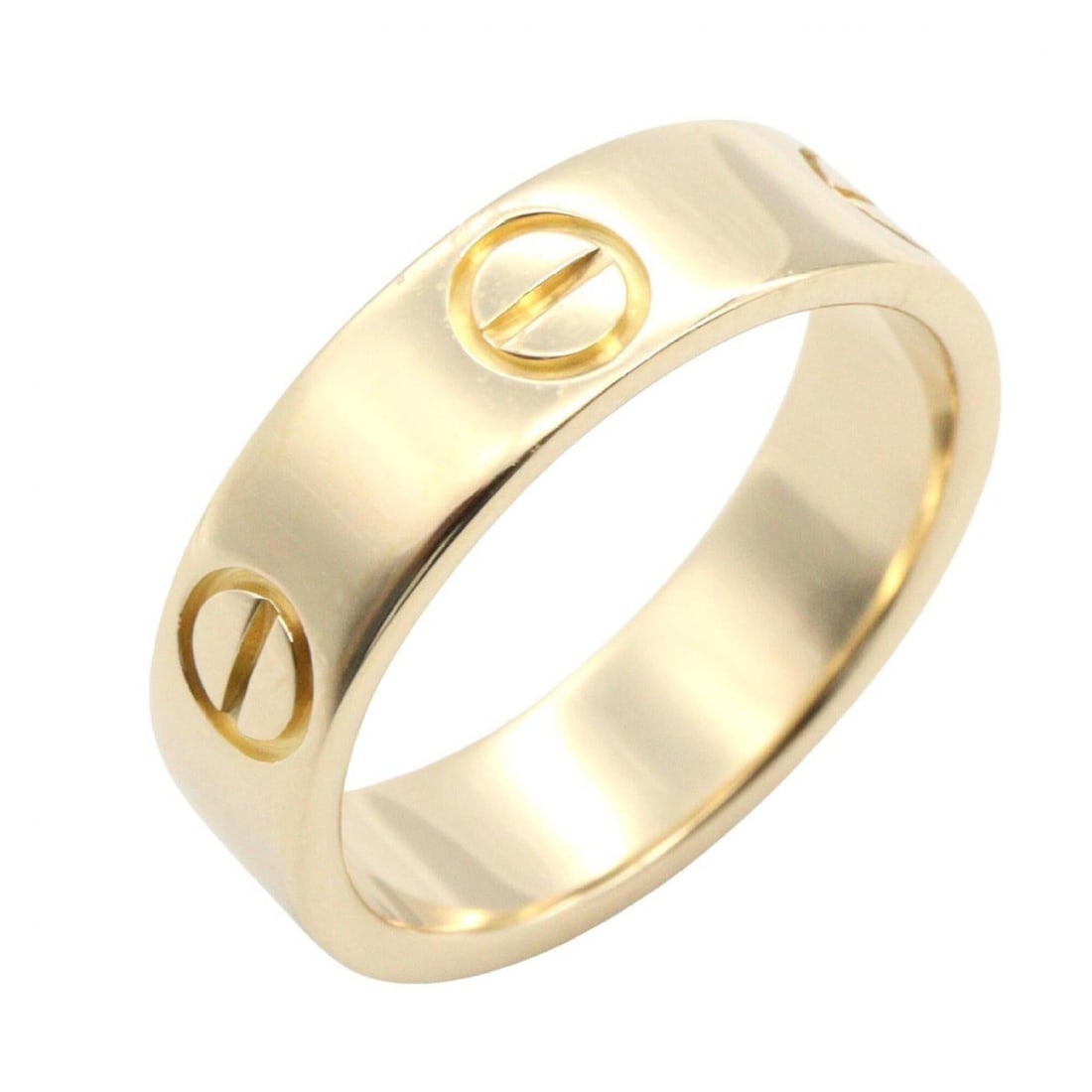 Cartier Love Ring, 18K (Yellow Gold), Men's and Women's Jewelry, Gold Tone: --- Catalog ---Category: SizeJP Size: 12US Size: 6.5Category: DesignType: Band ringColor: GoldGender: Men,WomenMaterial: Yellow gold (18K)Category: GeneralBrand: Cartier--- Item List ---Section: Condi