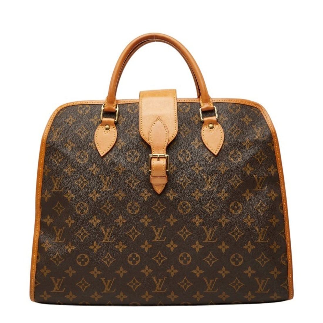 Louis Vuitton Monogram Rivoli Business Bag Briefcase Document M53380 Brown Leather Men's LOUIS: --- Catalog ---Category: SizeSize (HxWxD): 9cm x 41.5cm x 11.5cm / 3.54'' x 16.33'' x 4.52''Category: DesignType: BriefcaseColor: Brown, MonogramGender: MenMaterial: PVC , Leather Category: GeneralMPN
