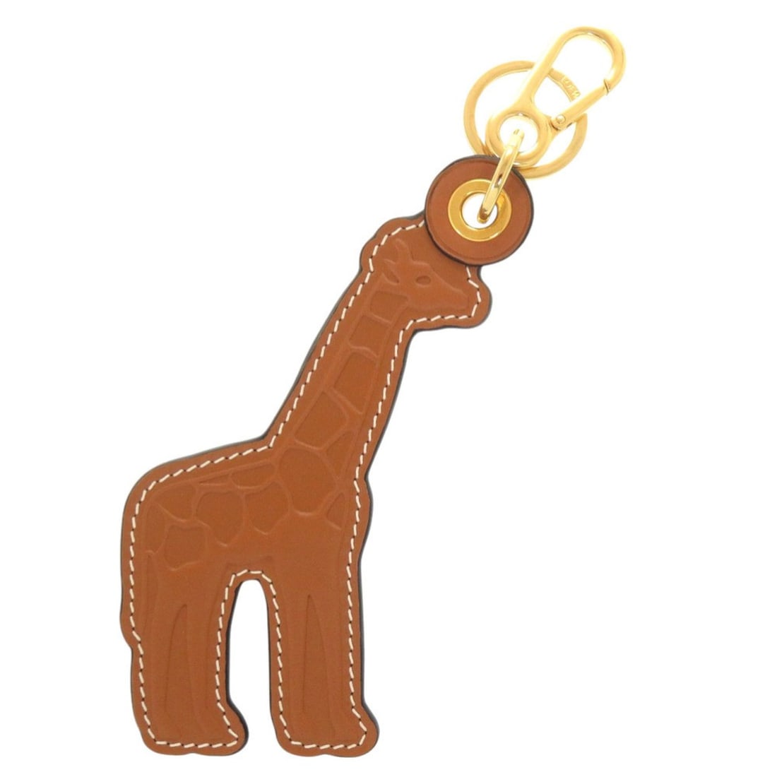 Loewe Giraffe Leather Brown Yellow Keychain Accessory Bag Charm 1062 LOEWE: --- Catalog ---Category: SizeSize (HxWxD): 14.00mm x 10.00mm / 0.55'' x 0.39''Category: DesignType: Handbag charmColor: Brown, YellowGender: WomenMaterial: LeatherCategory: GeneralBrand: Loewe--- Item