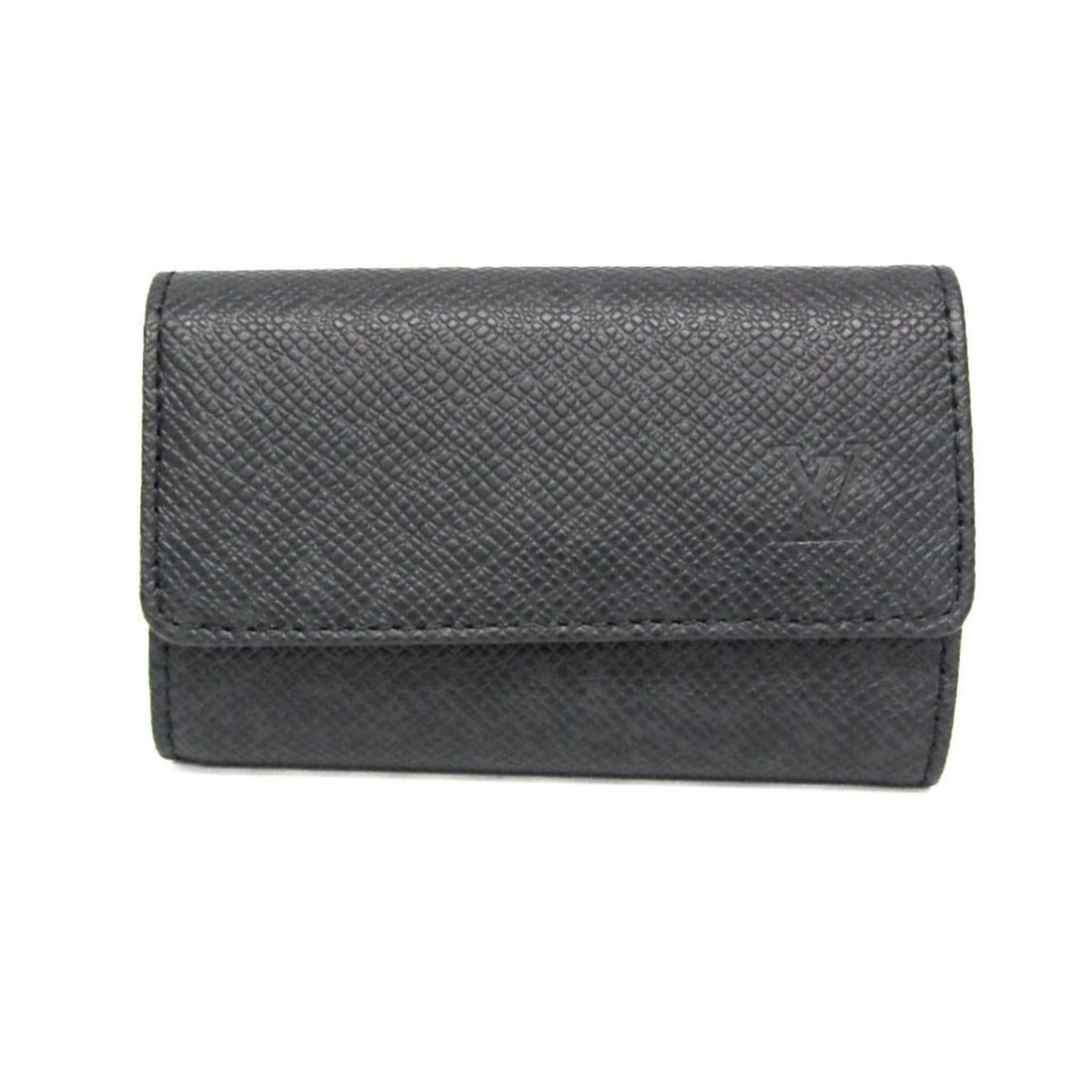 Louis Vuitton Taiga 6 Key Holder M30500 Men's Taiga Leather Key Case Noir (1 of 11)