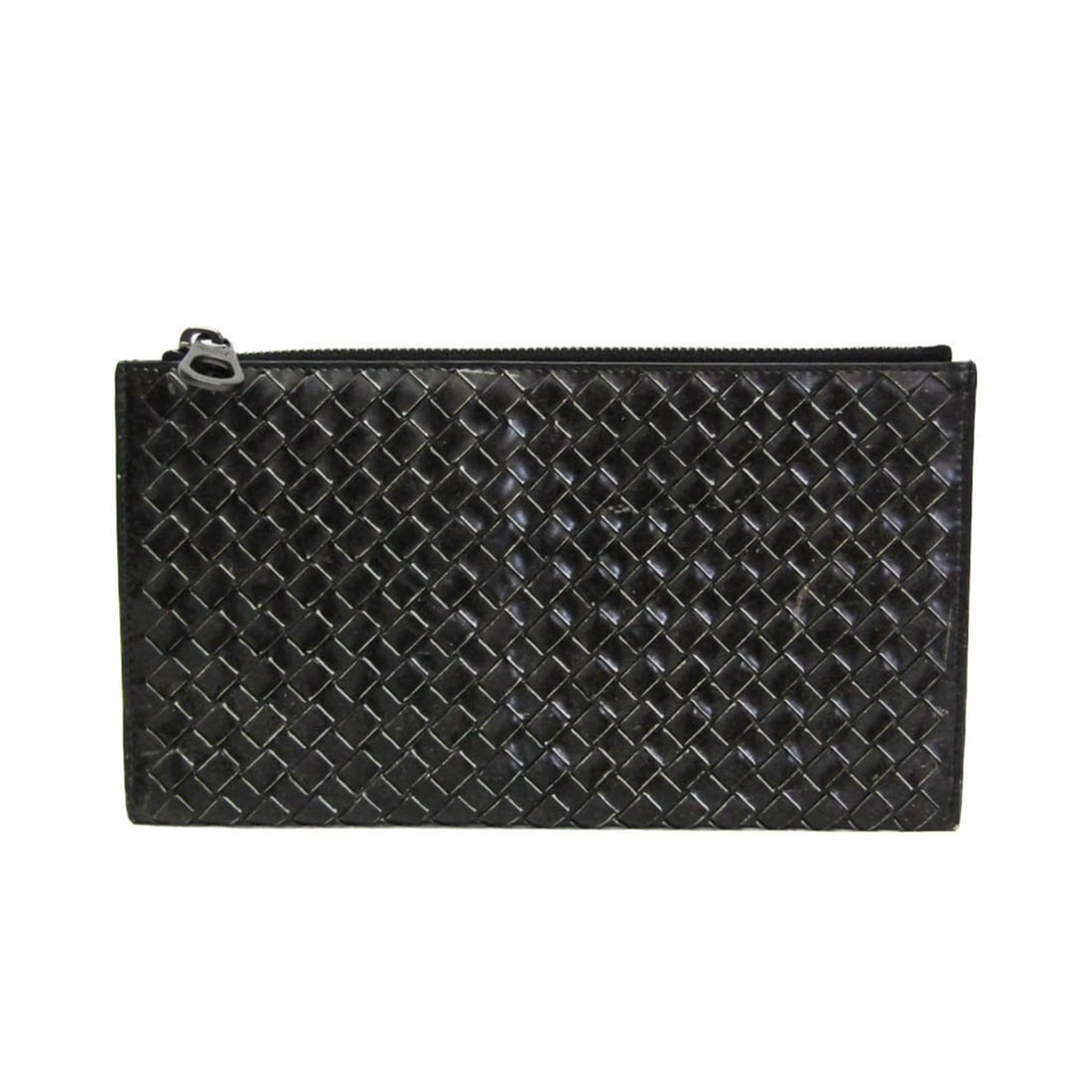 Bottega Veneta Intrecciato 506323 Women,Men Leather Clutch Bag,Pouch Black: --- Catalog ---Category: SizeSize (HxWxD): 13cm x 23cm x 5.00mm / 5.11'' x 9.05'' x 0.19''Category: DesignType: Clutch bag, PouchColor: BlackGender: Women,MenClosure: ZipperMaterial: Leather Inner Poc
