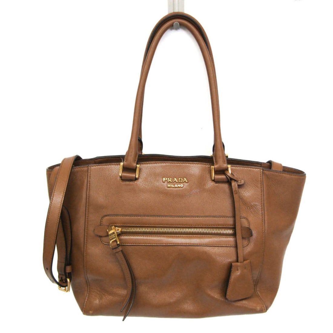 Prada 1BG227 Women's Leather Handbag,Shoulder Bag Brown (1 of 15)