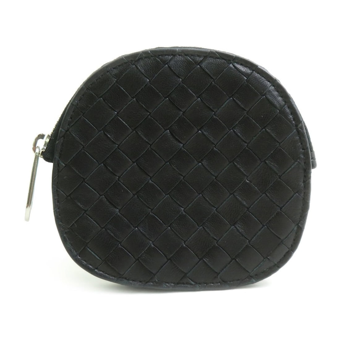 Bottega Veneta wallet/coin purse, Intrecciato leather, black, men's/women's, r11209j: --- Catalog ---Category: SizeSize (HxWxD): 9.3cm x 10cm x 1cm / 3.66'' x 3.93'' x 0.39''Category: DesignType: Coin purse/coin caseColor: BlackGender: Men,WomenMaterial: Intrecciato Category: GeneralBr