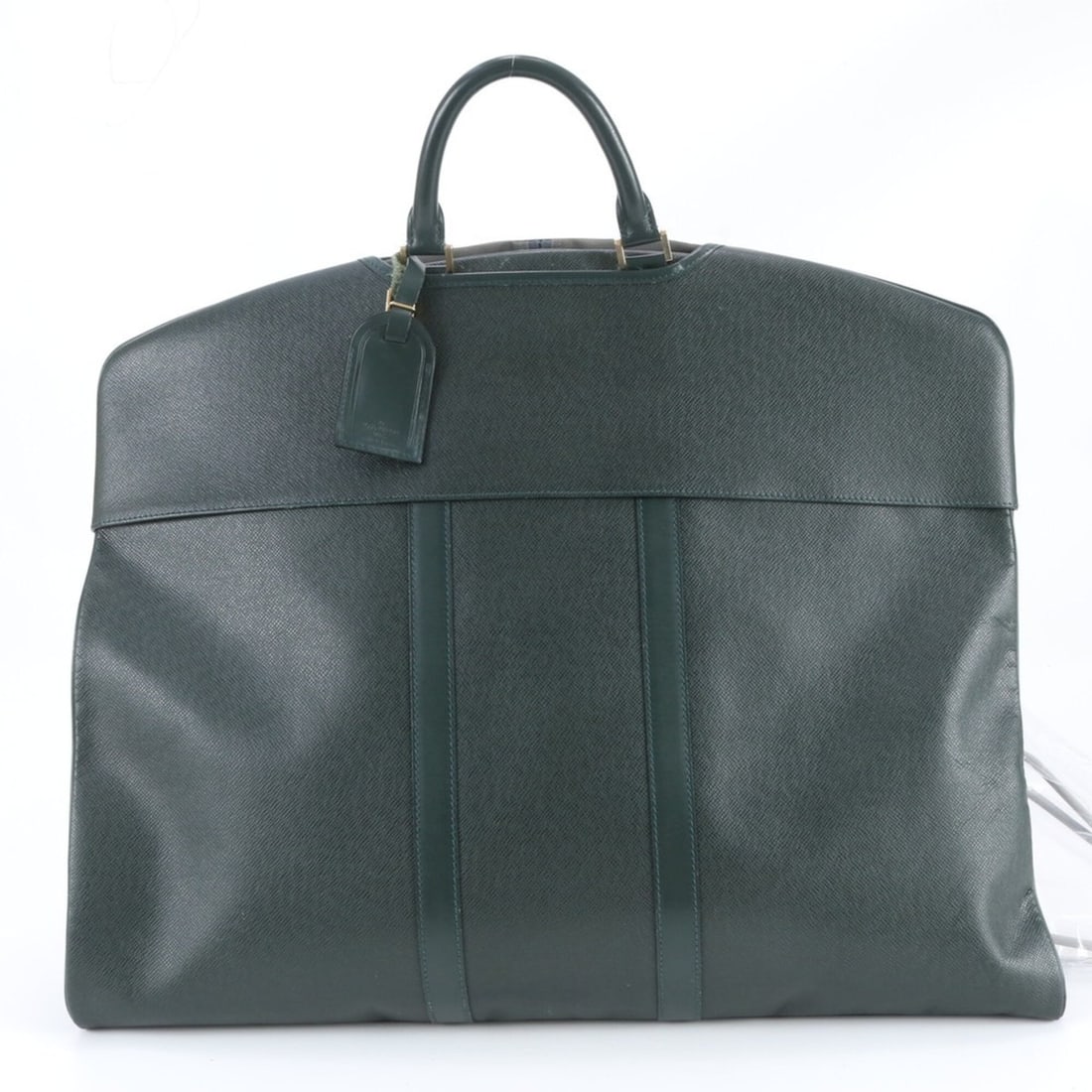 Louis Vuitton Taiga Bering Epicea M30134 Leather Garment Boston Bag for Men: --- Catalog ---Category: SizeSize (HxWxD): 51cm x 58cm x 6cm / 20.07'' x 22.83'' x 2.36''Handle Length: 28cm / 11.02''Category: DesignType: Garment caseColor: EpiseaGender: MenMaterial: Leather Catego