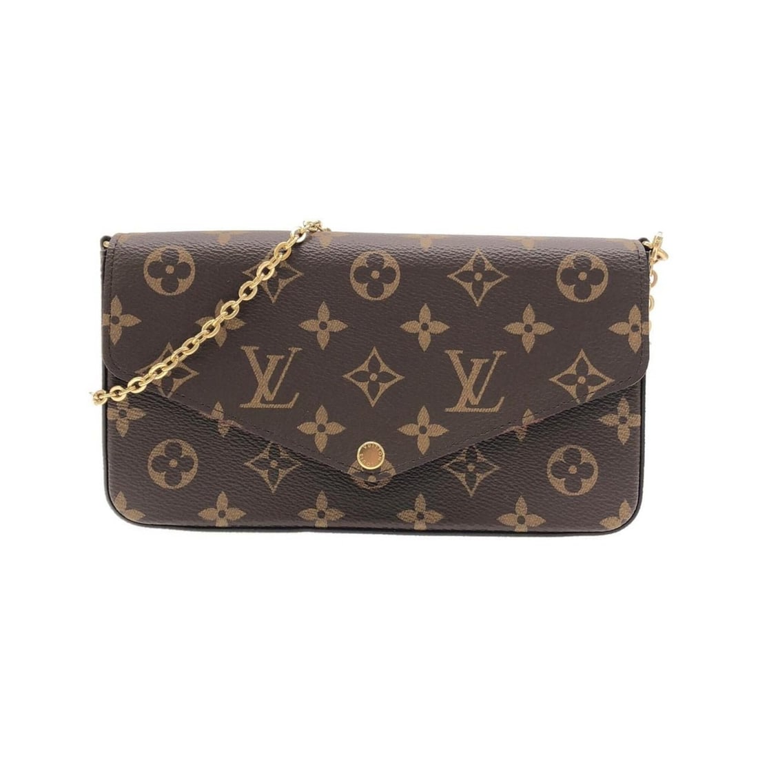 Louis Vuitton Monogram Pochette Felicie M81896 Shoulder Bag: --- Catalog ---Category: SizeWeight: 370g / 13.05oz.Size (HxWxD): 12cm x 21.5cm x 3cm / 4.72'' x 8.46'' x 1.18''Strap Length: 117cm / 46.06''Category: DesignType: Pochette, Pouch, Shoulder bagColor: M