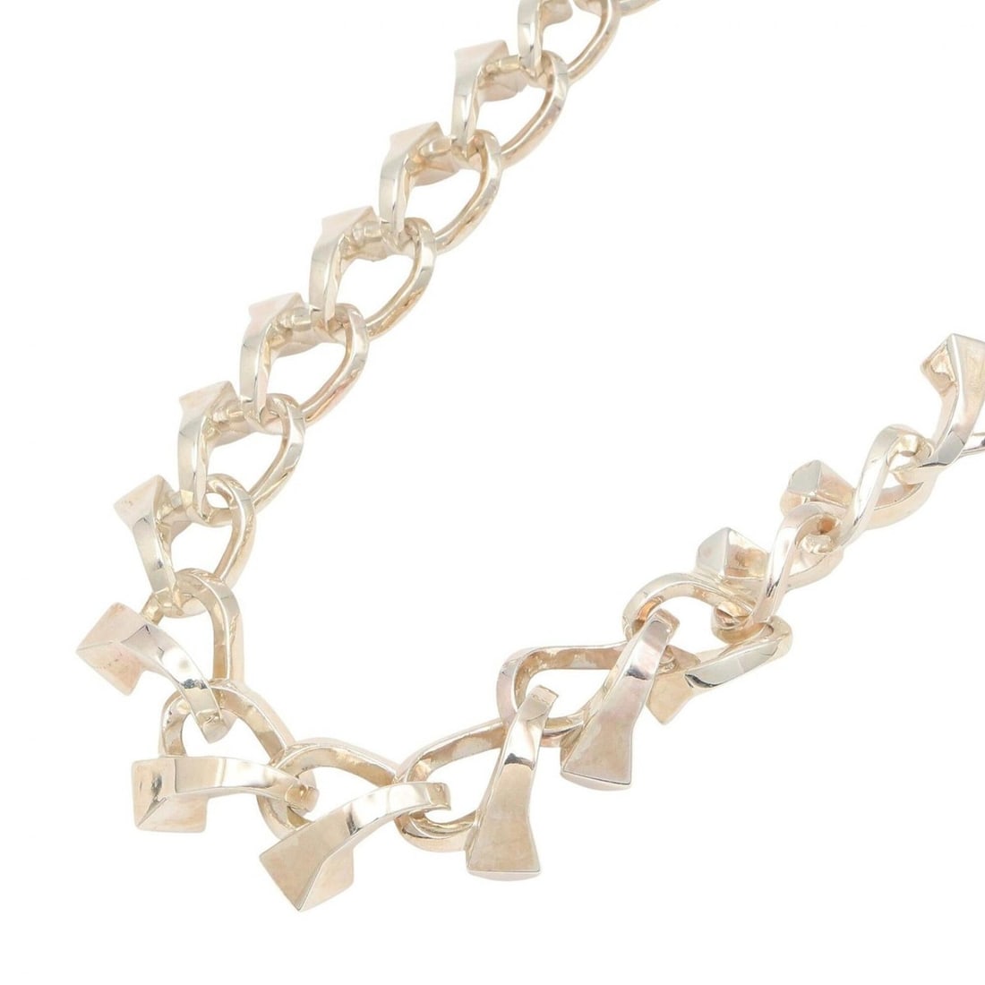 Gucci necklace, sterling silver (925), men's and women's, silver-toned. (1 of 10)