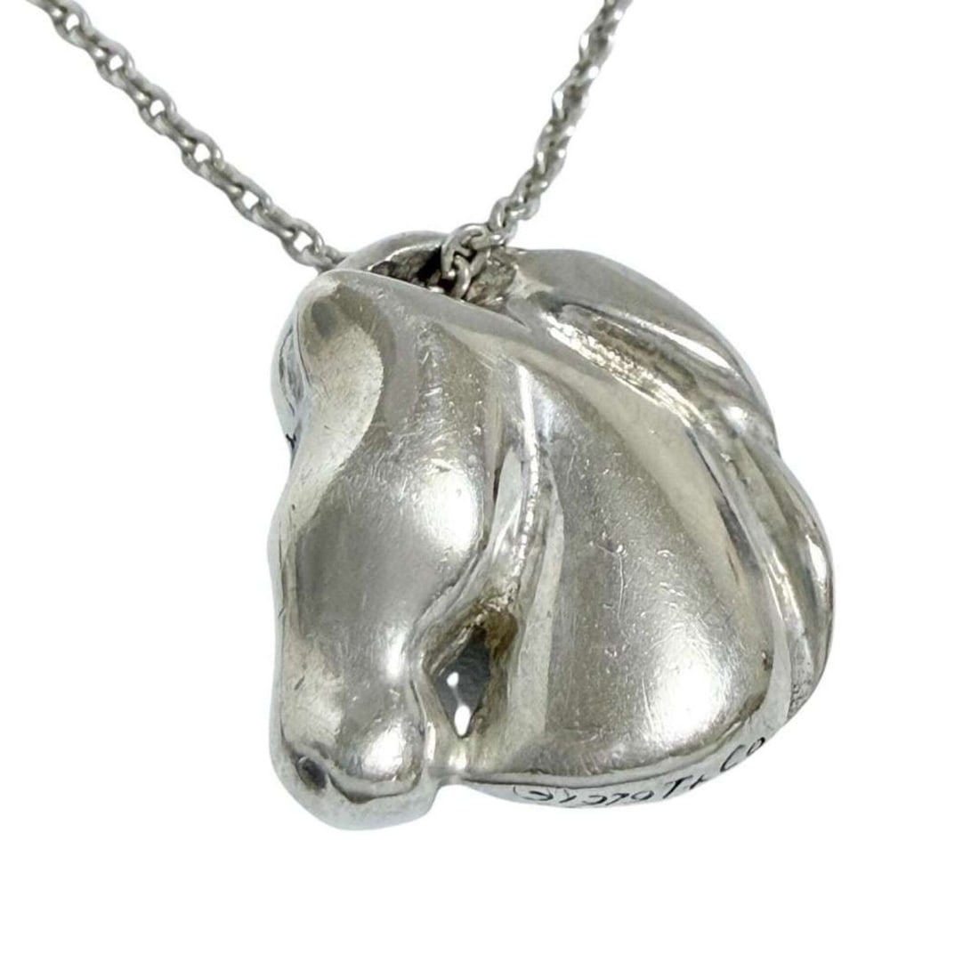 Tiffany & Co. Horse Pendant Necklace, 1979, Silver (1 of 10)
