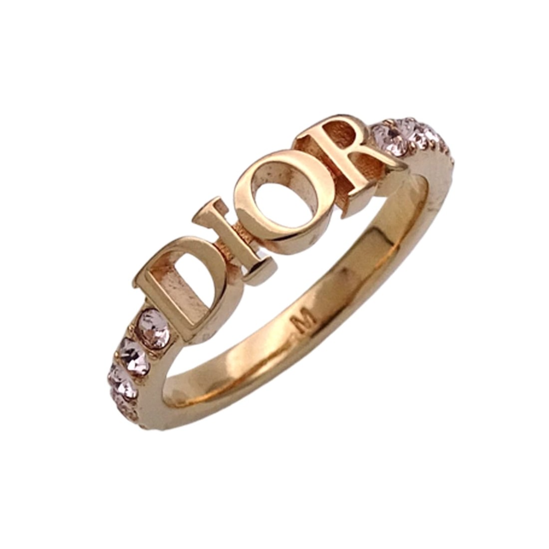 Christian Dior Dior ring for women, brand name ring, metal and crystal, Revolution, pink gold, size: --- Catalog ---Category: SizeJP Size: 14US Size: 7Category: DesignType: Band ringColor: Gold, PinkGender: WomenMaterial: MetalCategory: GeneralBrand: Christian Dior--- Item List ---Section: ConditionR