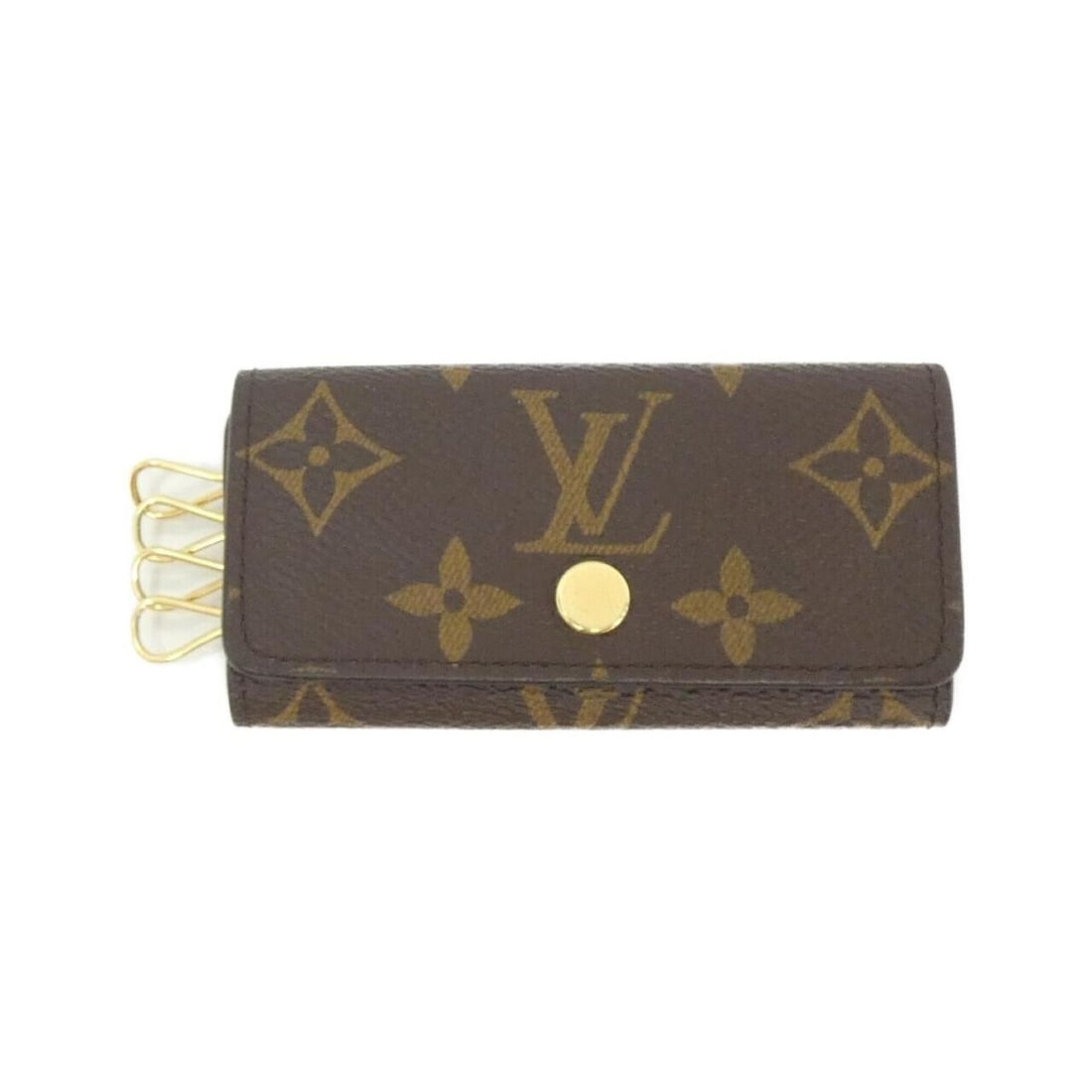 Louis Vuitton Monogram Multicles M28302 Key Case: --- Catalog ---Category: DesignType: KeycaseColor: Marron, Sky blueGender: WomenMaterial: Coated canvas Category: GeneralMPN: M28302Brand: Louis VuittonCategory: Physical PropertiesSize (HxWxD):