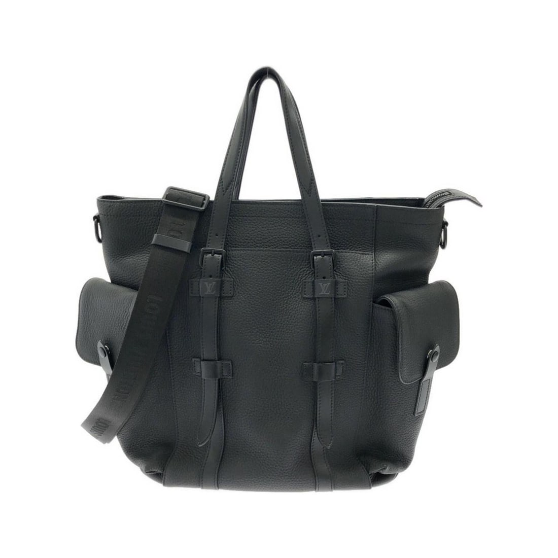 Louis Vuitton Taurillon Christopher Tote M58479 Handbag: --- Catalog ---Category: SizeSize (HxWxD): 38cm x 35cm x 12cm / 14.96'' x 13.77'' x 4.72''Category: DesignType: HandbagColor: BlackGender: Men,WomenMaterial: Leather Leather/Fur Type: Calf leatherCate