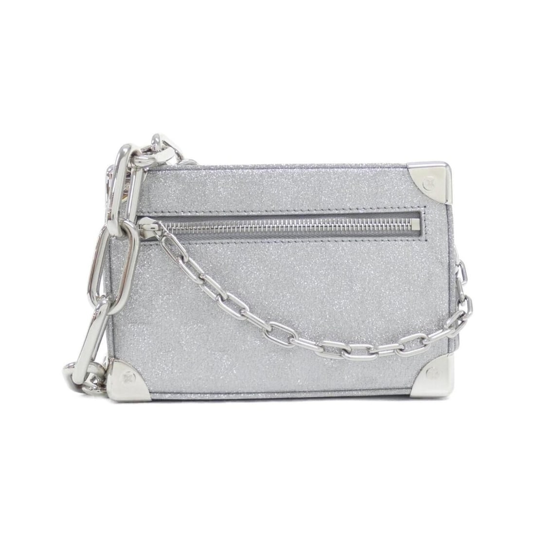 Louis Vuitton Damier Glitter Mini Soft Trunk M59726 Shoulder Bag: --- Catalog ---Category: SizeSize (HxWxD): 13cm x 18cm x 8cm / 5.11'' x 7.08'' x 3.14''Category: DesignType: Shoulder bagColor: SilverGender: Men,WomenHardware Color: SilverCategory: GeneralMPN: