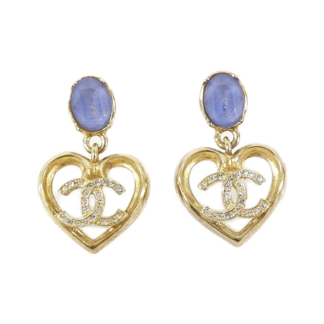 Chanel ABA102 Earrings: --- Catalog ---Category: SizeStone Size (HxW): 26.00mm x 17.00mm / 1.02'' x 0.67''Category: DesignColor: BlueGender: WomenCategory: GeneralMPN: ABA102Brand: Chanel--- Item List ---Section: