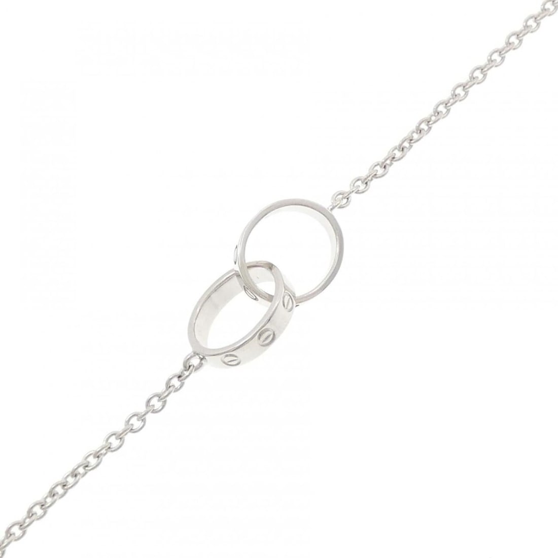 Cartier Baby Love Bracelet: --- Catalog ---Category: SizeLength: 18.5cm / 7.28''Category: DesignType: Charm braceletColor: White goldGender: WomenMaterial: White gold (18K)Category: GeneralMPN: B6091200Brand: Cartier--- Item