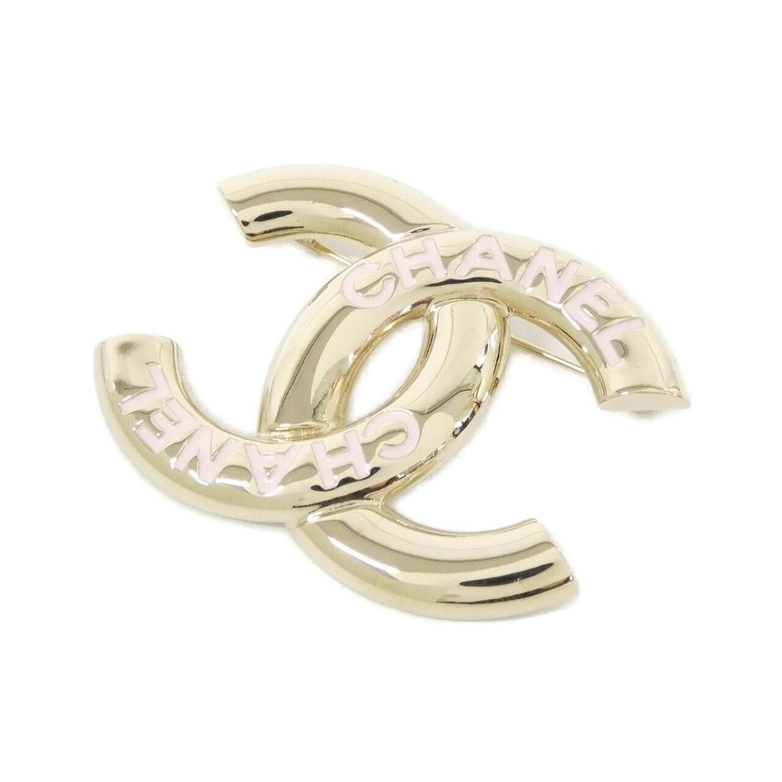 Chanel ABE828 Brooch: --- Catalog ---Category: SizeSize (HxWxD): 4cm x 5.3cm / 1.57'' x 2.08''Category: DesignType: BroochColor: Gold, PinkGender: WomenCategory: GeneralMPN: ABE828Brand: Chanel--- Item List ---Section: