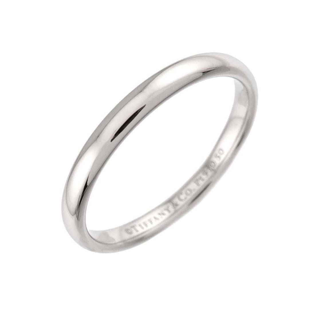 Tiffany & Co. Forever 1 Ring, 2.5mm wide, Platinum (Pt): --- Catalog ---Category: SizeJP Size: 15US Size: 7.5Category: DesignType: Band ringColor: PlatinumGender: WomenMaterial: Platinum 950Category: GeneralBrand: Tiffany--- Item List ---Section: ConditionR
