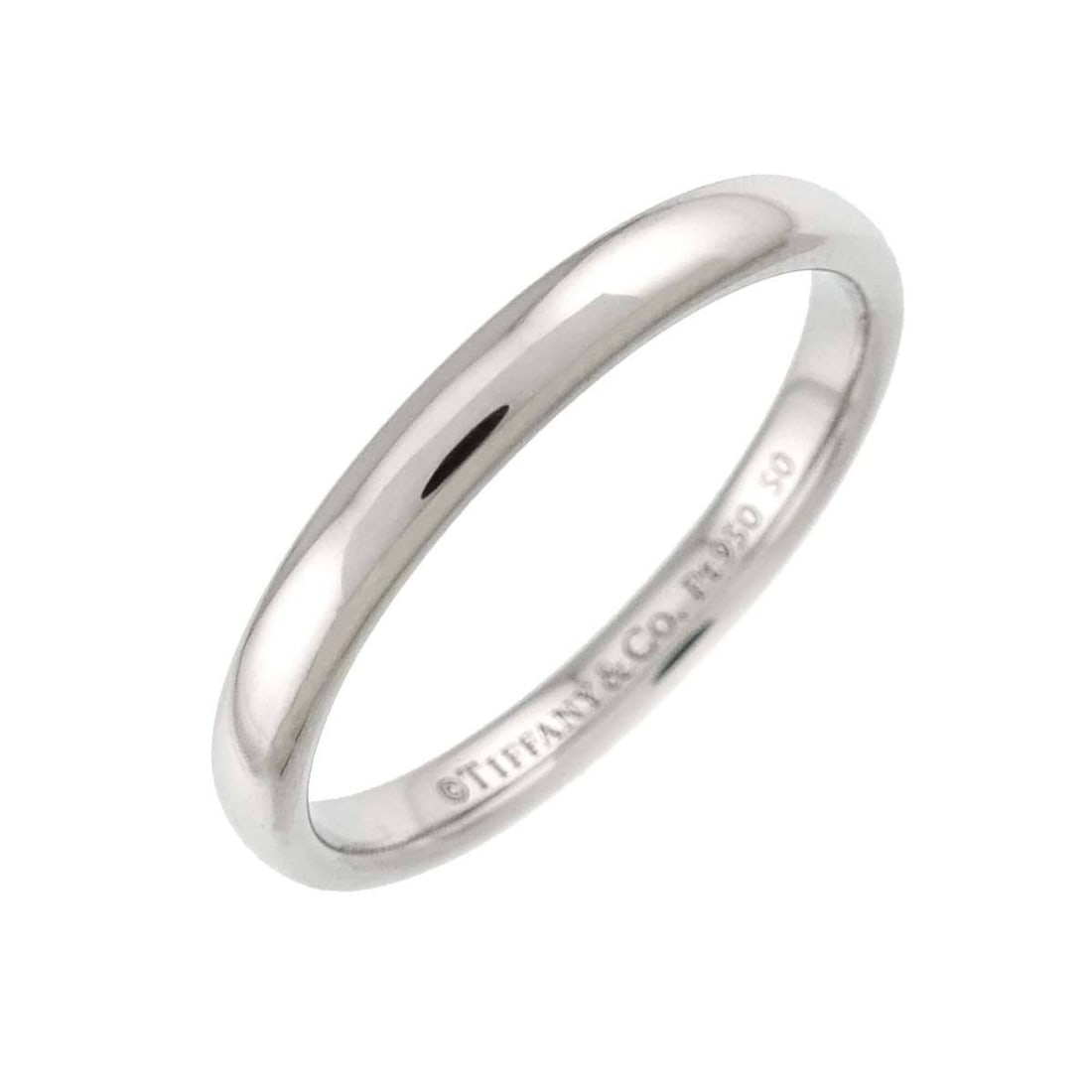 Tiffany & Co. Forever 1 Ring, 2.5mm wide, Platinum (Pt): --- Catalog ---Category: SizeJP Size: 11.5US Size: 6Category: DesignType: Band ringColor: PlatinumGender: WomenMaterial: Platinum 950Category: GeneralBrand: Tiffany--- Item List ---Section: ConditionR