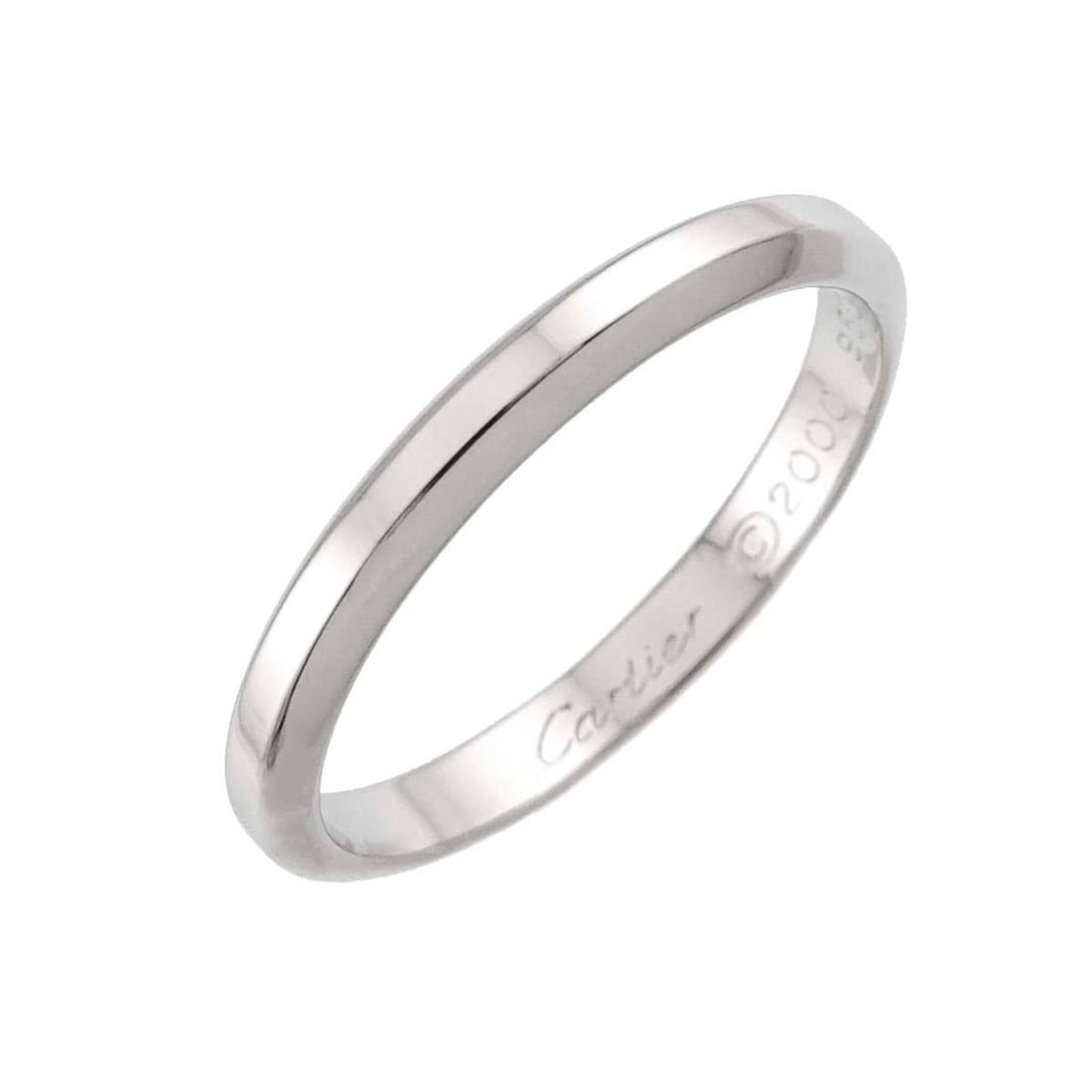 Cartier Declaration Ring #62, Platinum.: --- Catalog ---Category: SizeJP Size: 21.5US Size: 10Category: DesignType: Band ringColor: PlatinumGender: Women,MenMaterial: Platinum 950Category: GeneralBrand: Cartier--- Item List ---Section: Condi