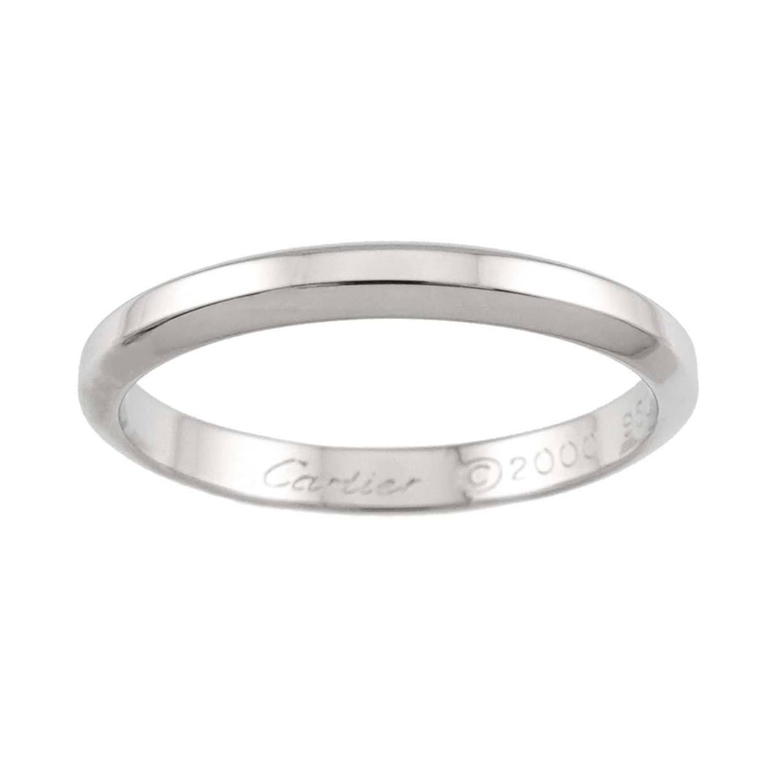 Cartier Declaration Ring #62, Platinum. - 2