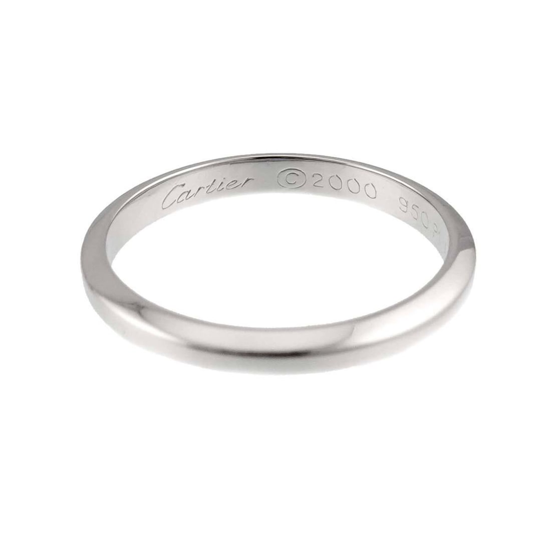 Cartier Declaration Ring #62, Platinum. - 3