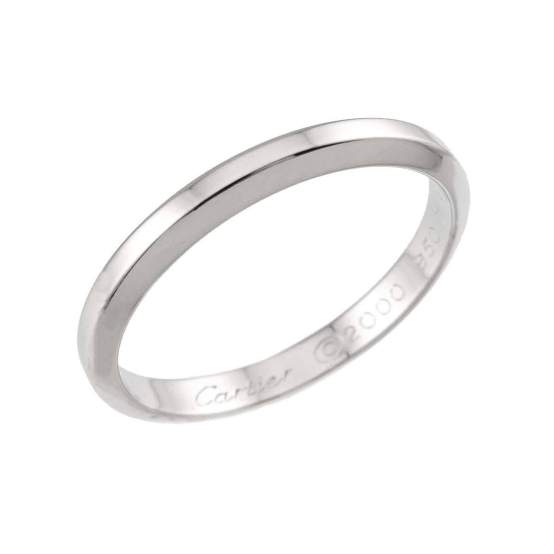 Cartier Declaration Ring #62, Platinum. - 5