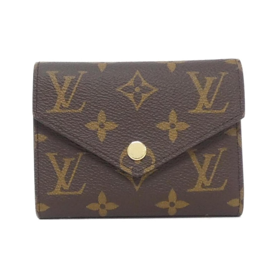 Louis Vuitton Monogram Portefeuille Victorine M41938 Wallet: --- Catalog ---Category: SizeSize (HxWxD): 9cm x 12cm x 2.5cm / 3.54'' x 4.72'' x 0.98''Category: DesignType: Wallet (tri-fold)Color: Fuchsia, MarronGender: WomenMaterial: Coated canvas Category: Gene