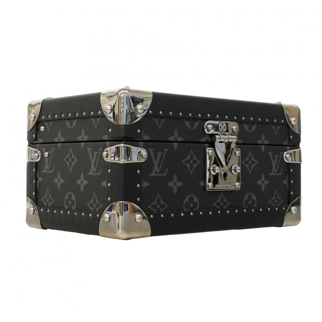 Louis Vuitton Monogram Eclipse Case Coffret Tresor 24 M11108 Black SPO Men's (1 of 8)